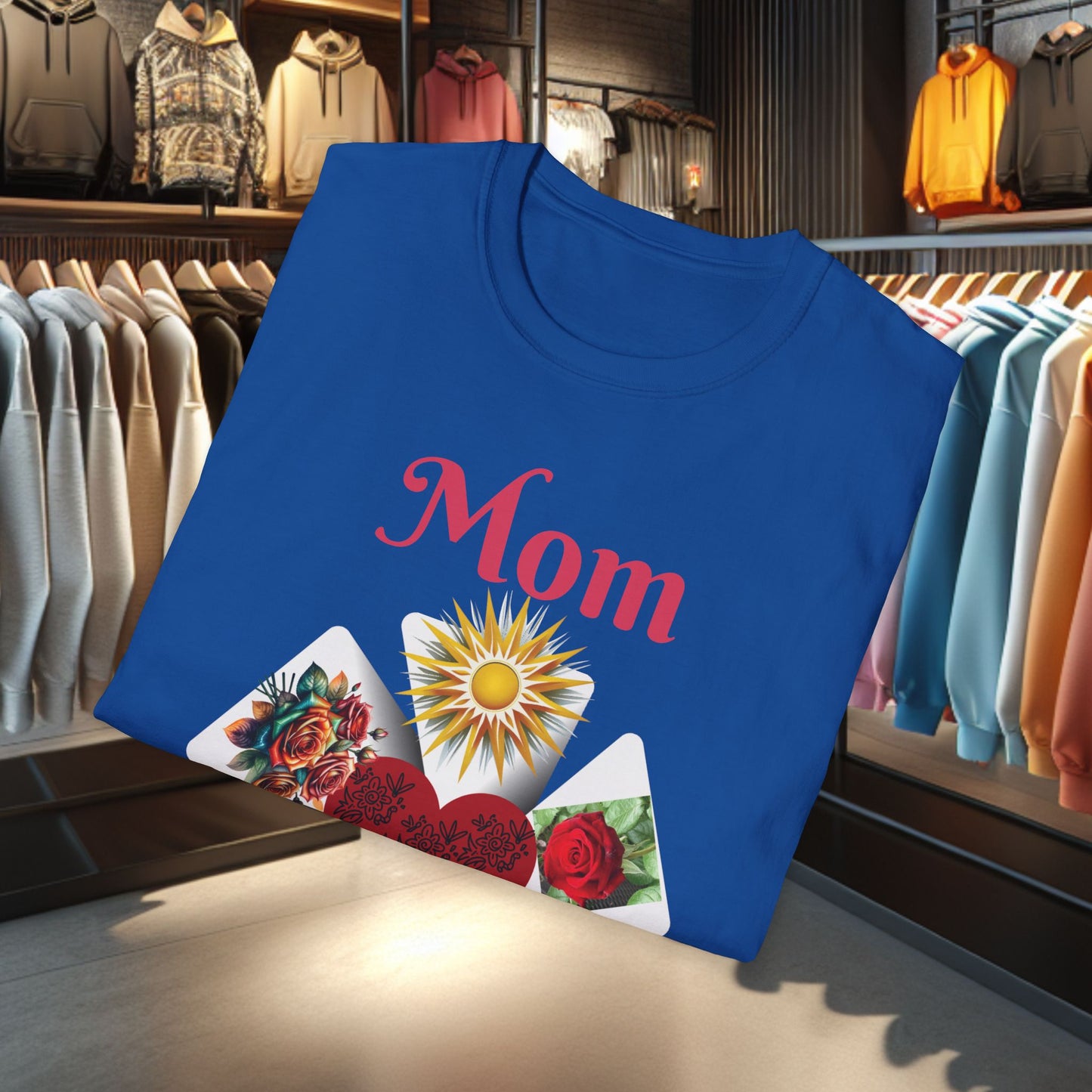 Mom-Themed T-Shirt | Muther Gift, Spring Outfit, Mother Apparel