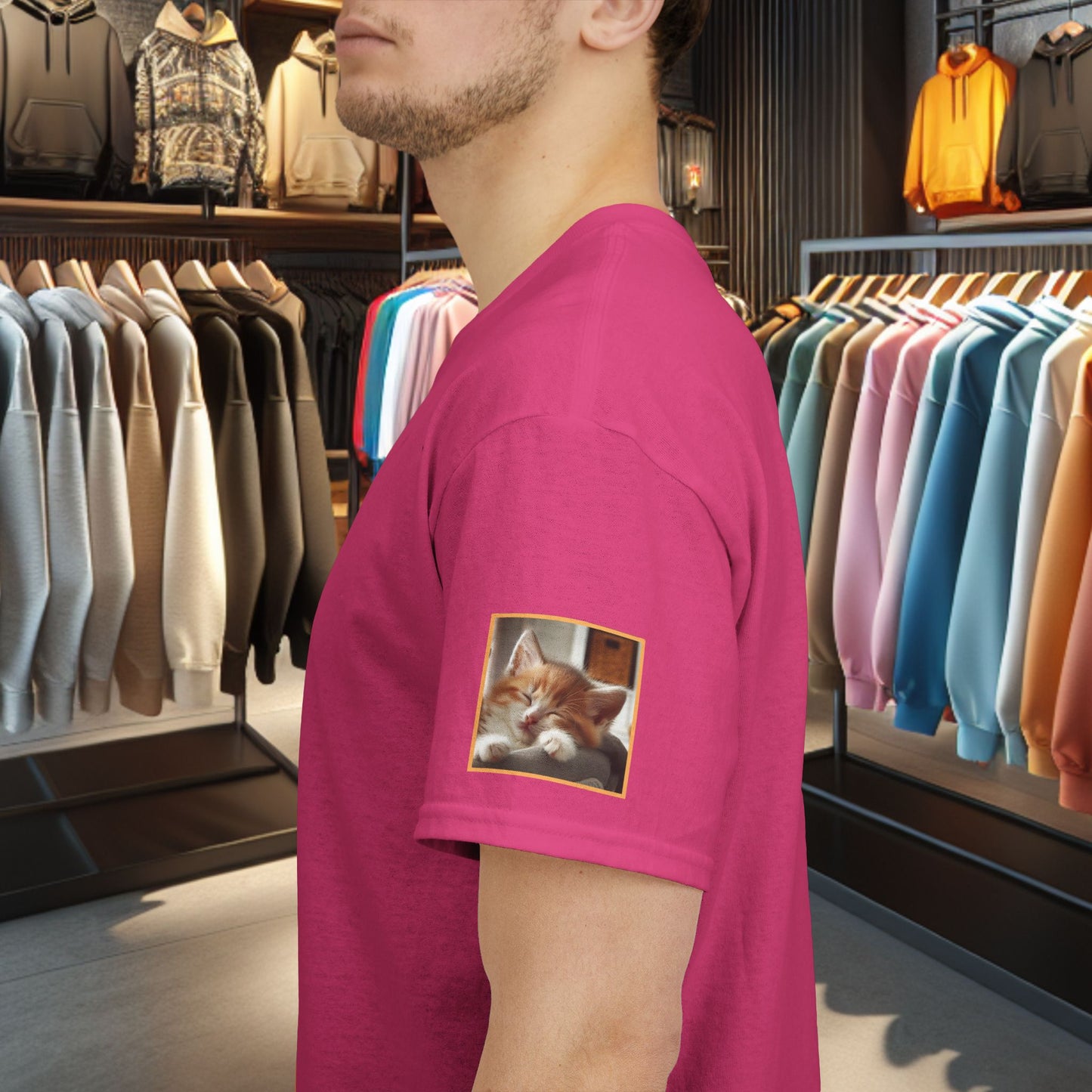 Heavy Tee- Time for a Cat Nap -Unisex Tee - Gildan 5000