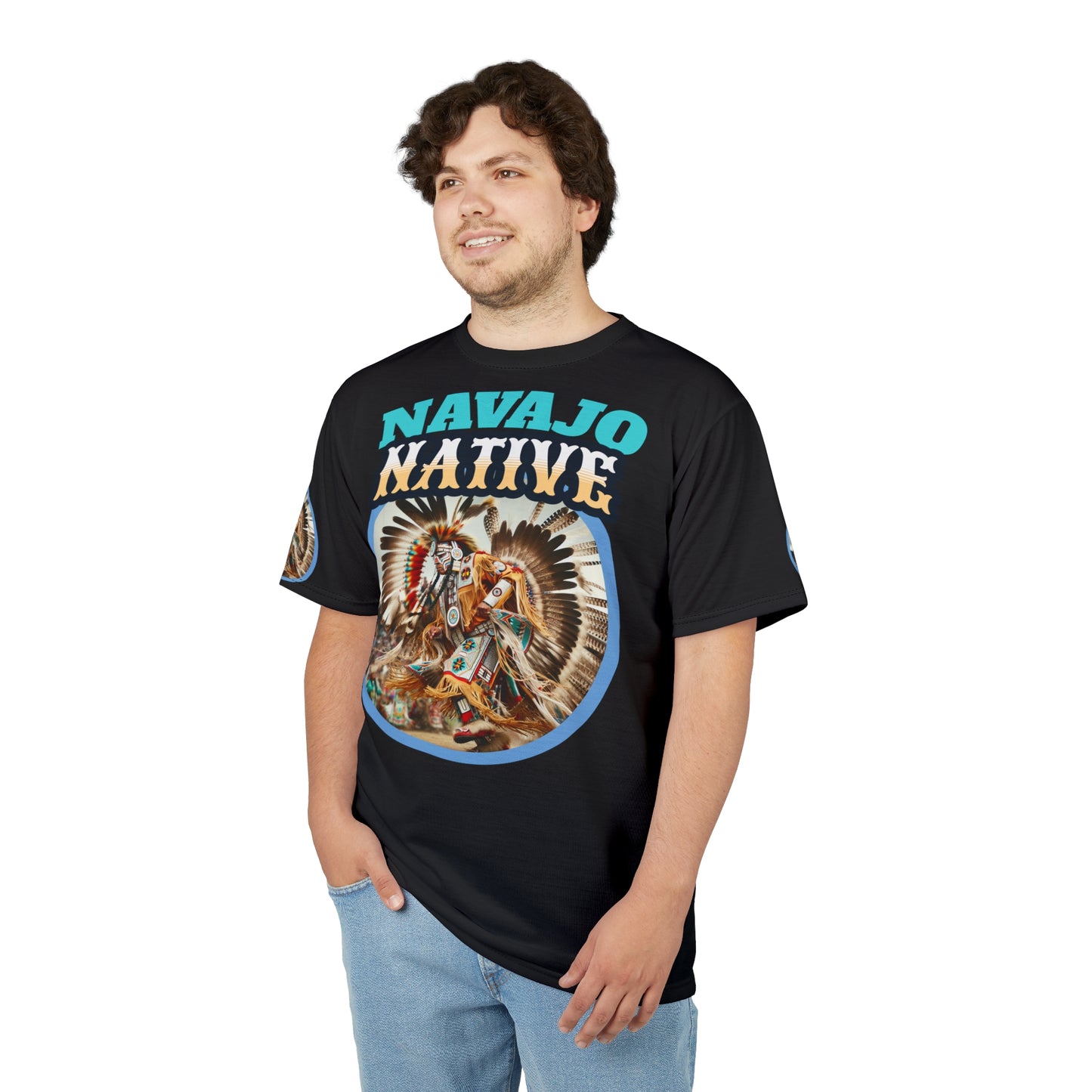 Navajo Native Tee Black