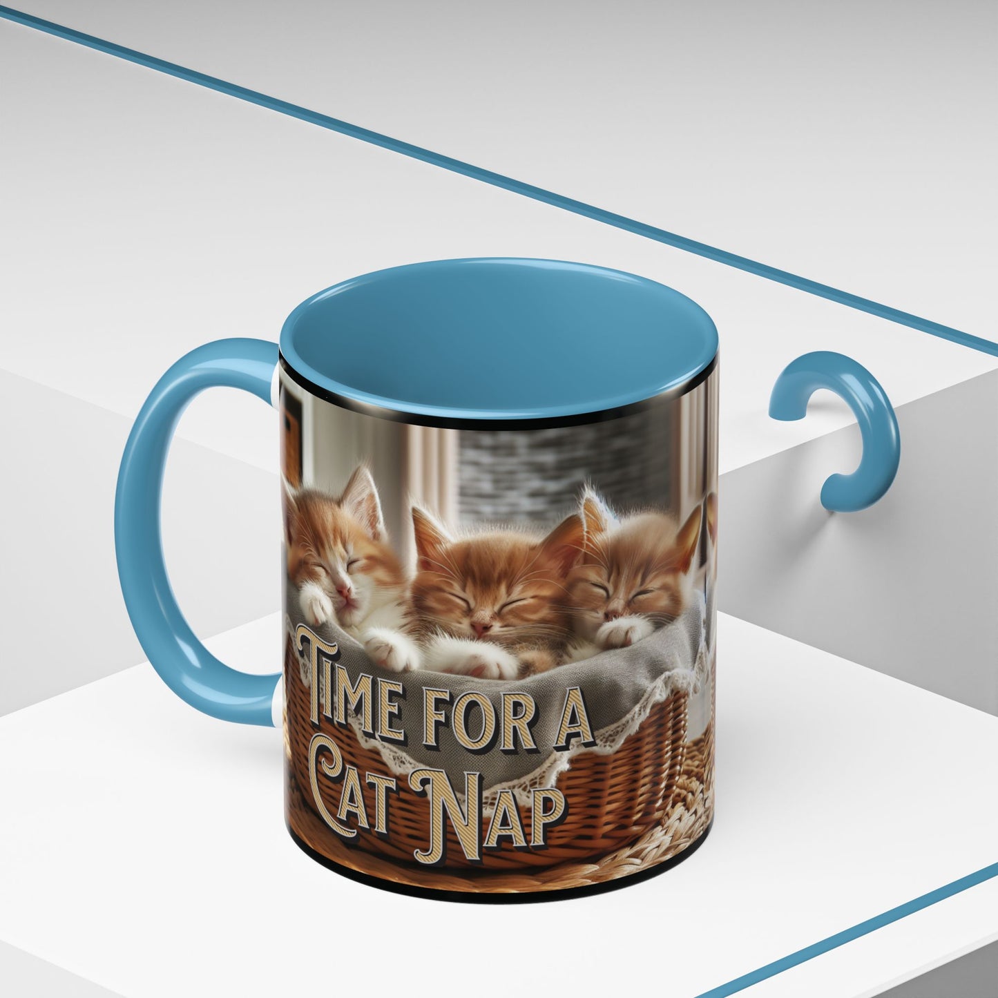 Coffee Mug - Time for a Cat Nap Accent (11, 15oz)