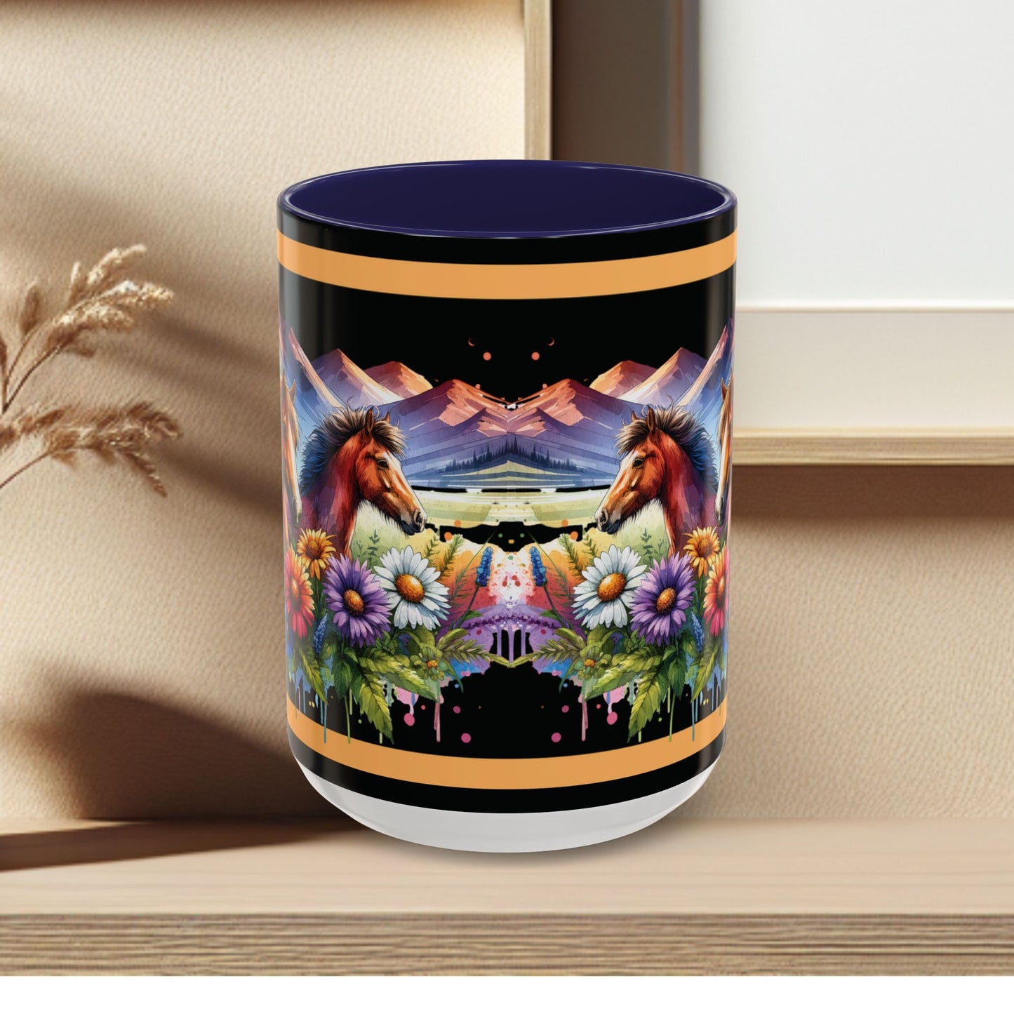 Mug Coffee Wild Horses 11oz 15oz
