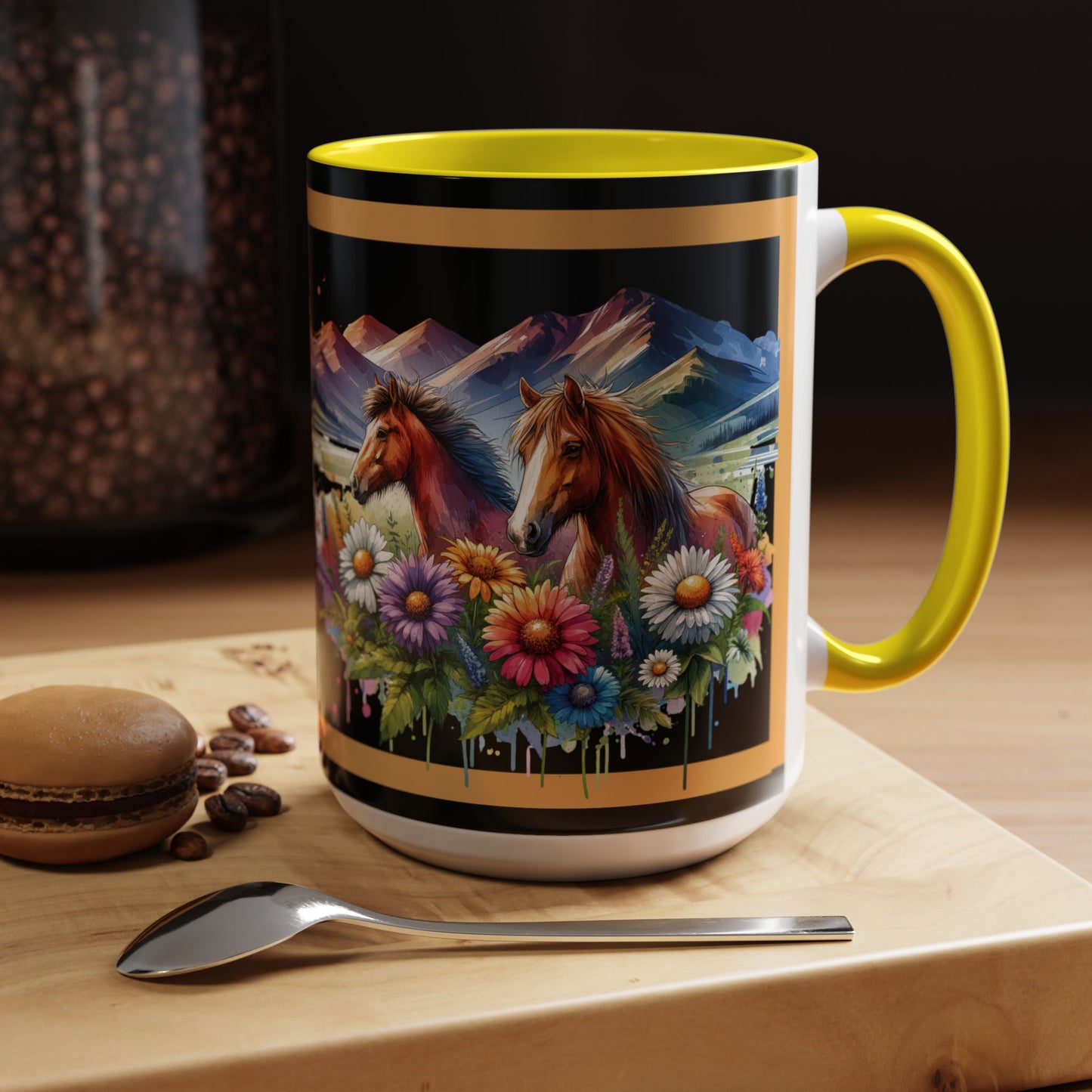 Mug Coffee Wild Horses 11oz 15oz