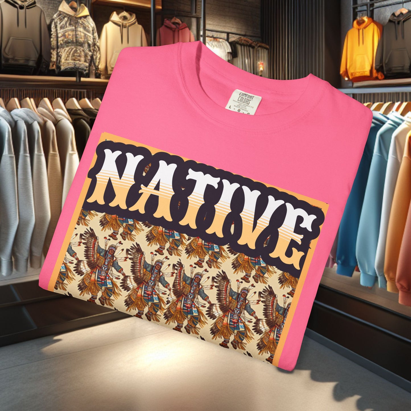 Unisex T-shirt - POW-WOW Native Dancers - Tee Shirt-