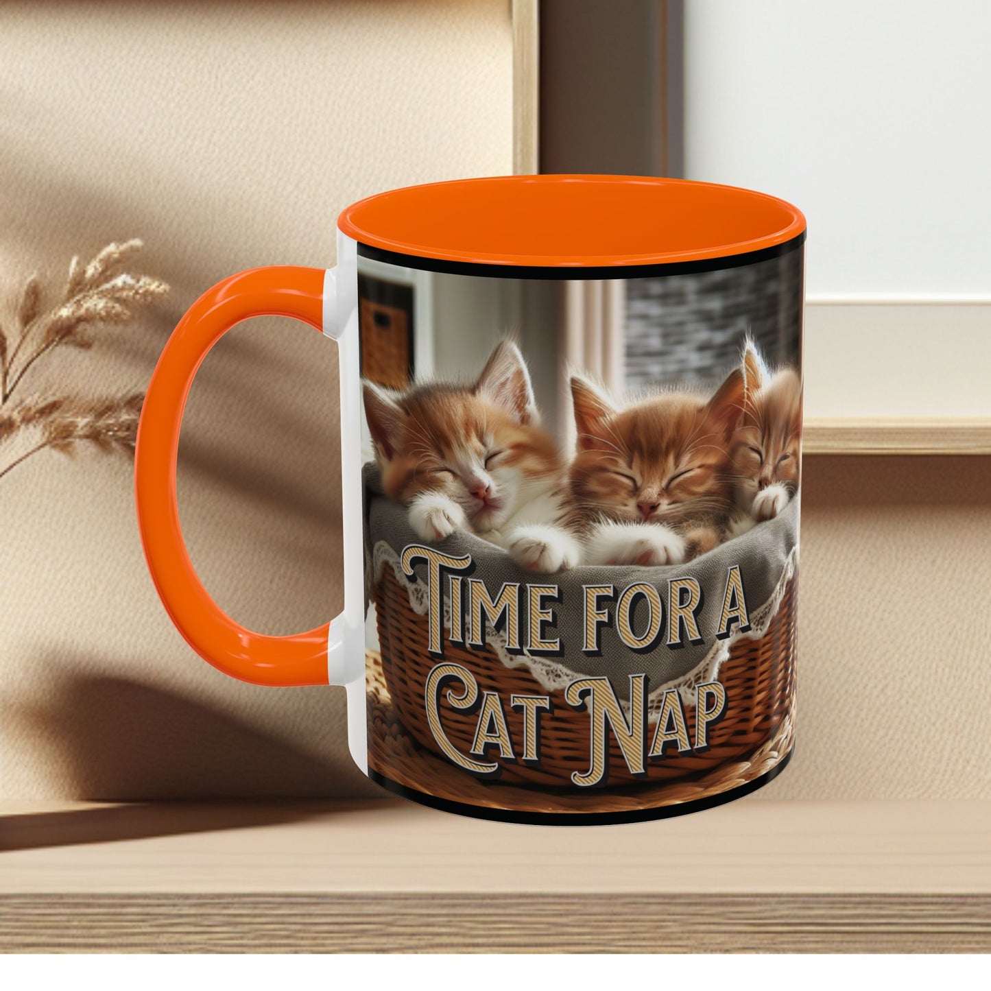 Coffee Mug - Time for a Cat Nap Accent (11, 15oz)