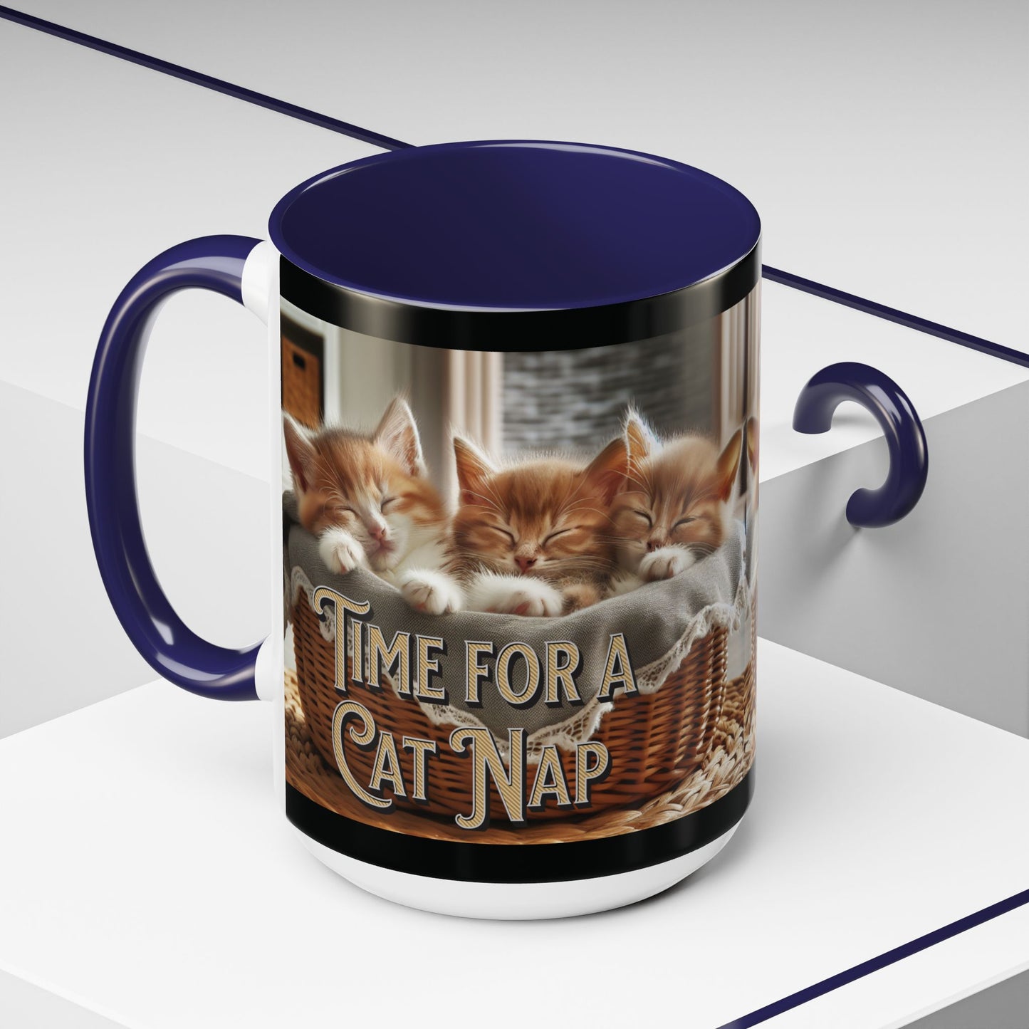 Coffee Mug - Time for a Cat Nap Accent (11, 15oz)