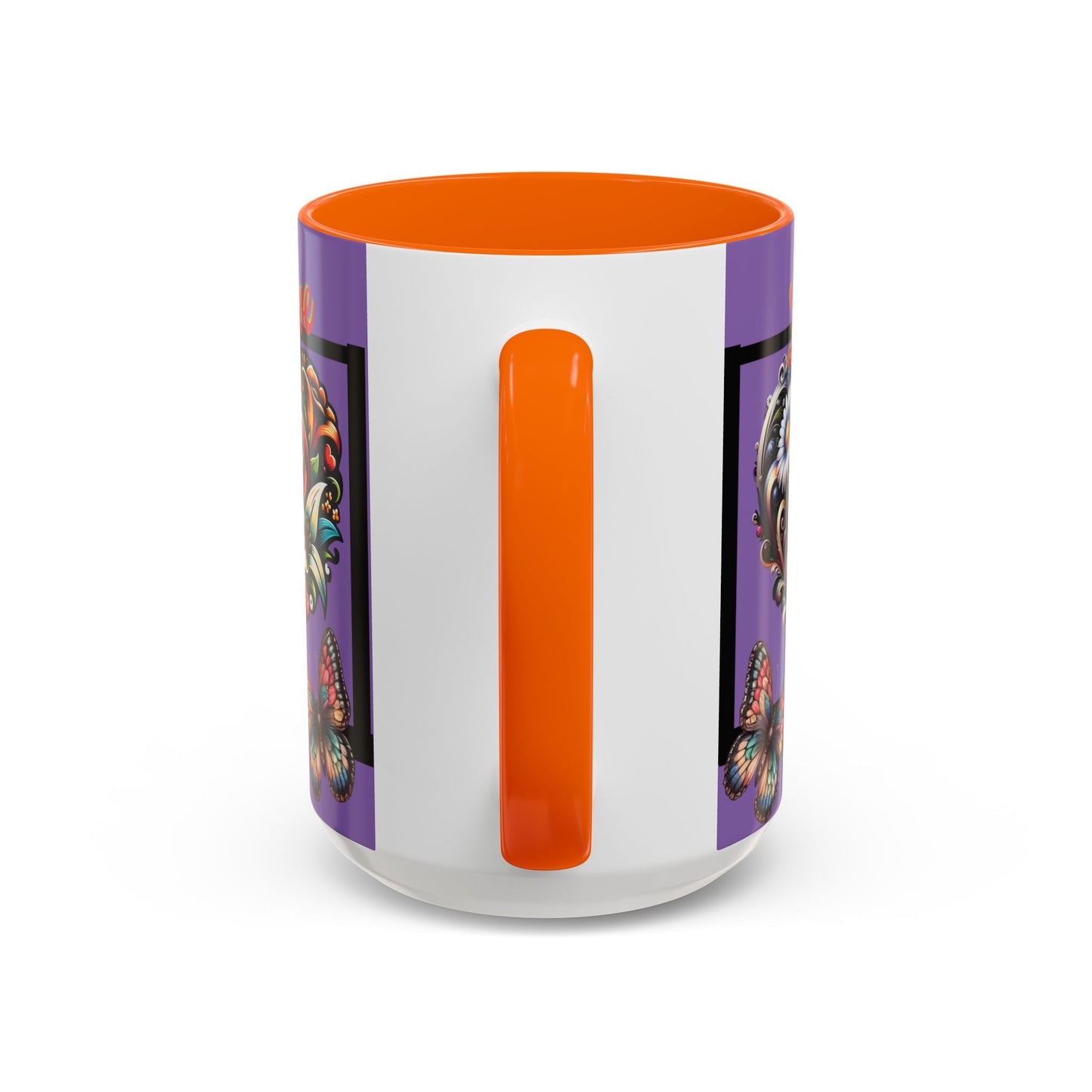 Love Coffee Mug - Vibrant Heart & Horse- Design, 11oz & 15oz