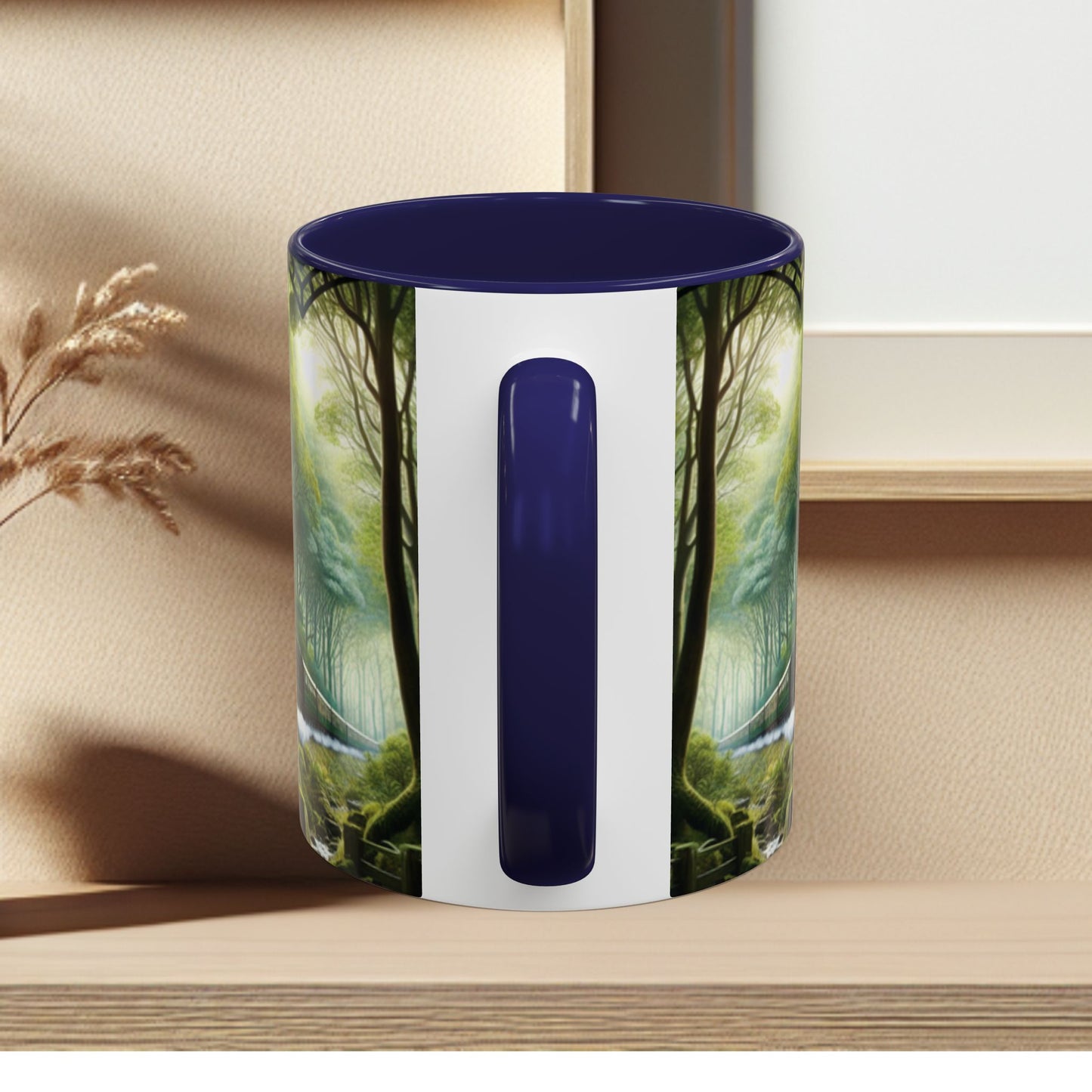 Mug - Jungle Train - Accent Coffee Mug (11oz, 15oz) (AOP)