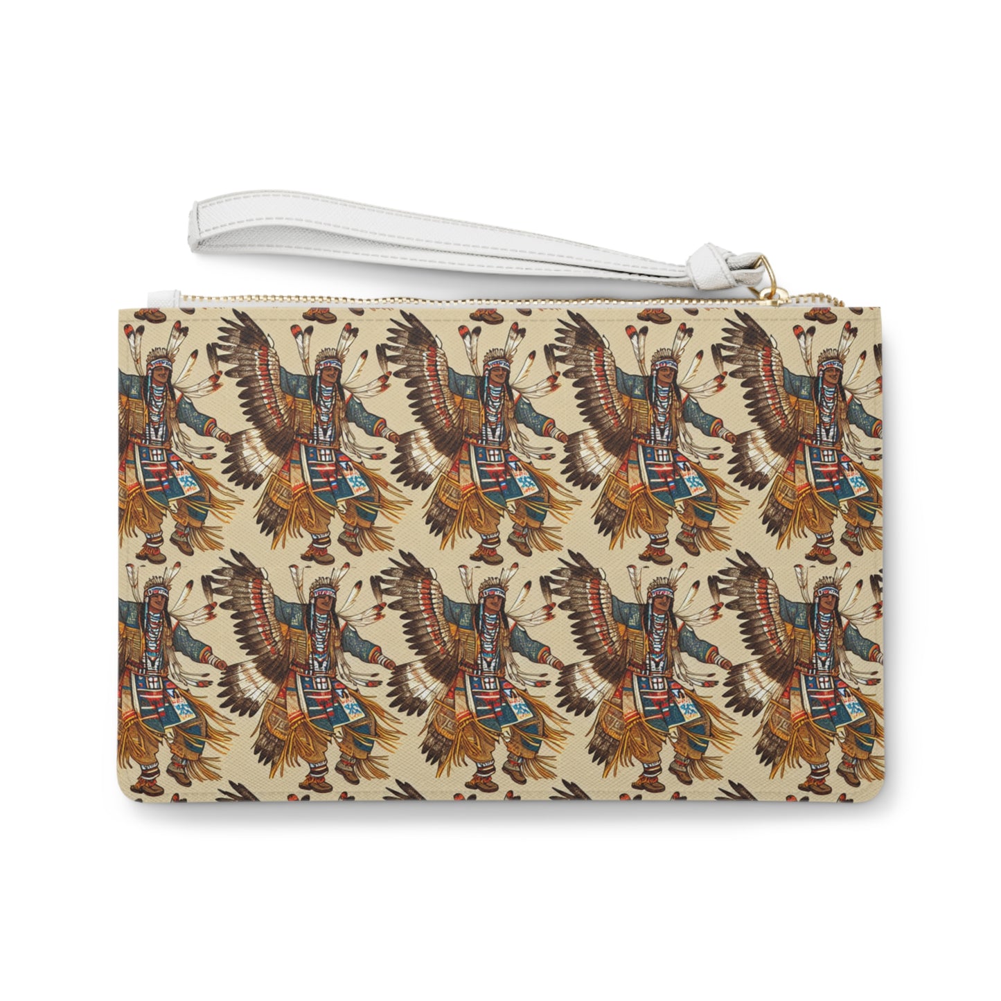 Native Dancers Clutch Bag - POW WOW Design