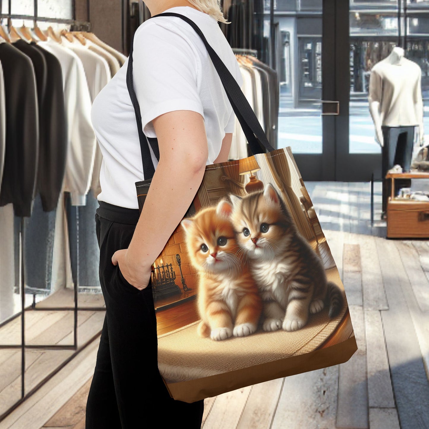 Tote Bag - Kittens - Tote Bag (AOP)