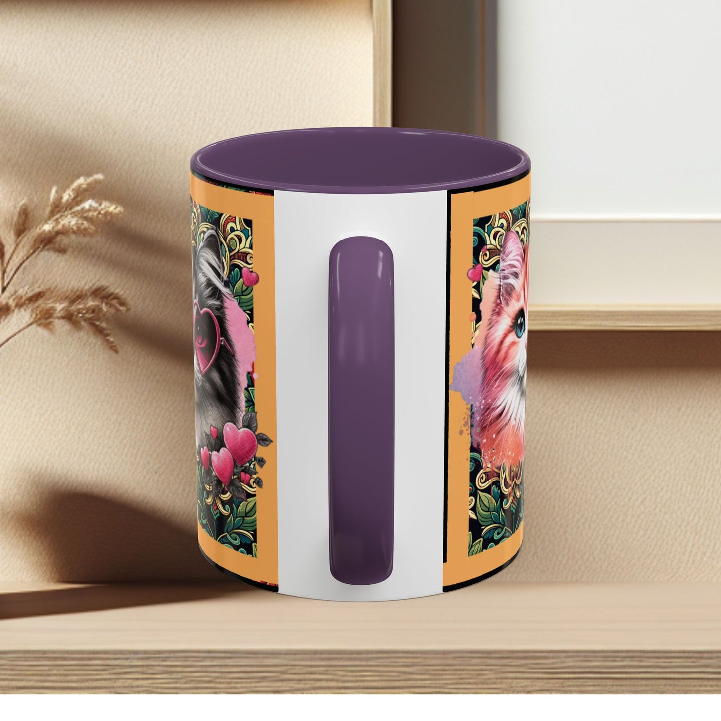Coffee Mug Kittens Friends