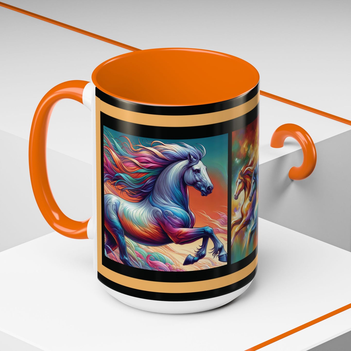 Coffee Mug Cloud Horses 11oz, 15oz