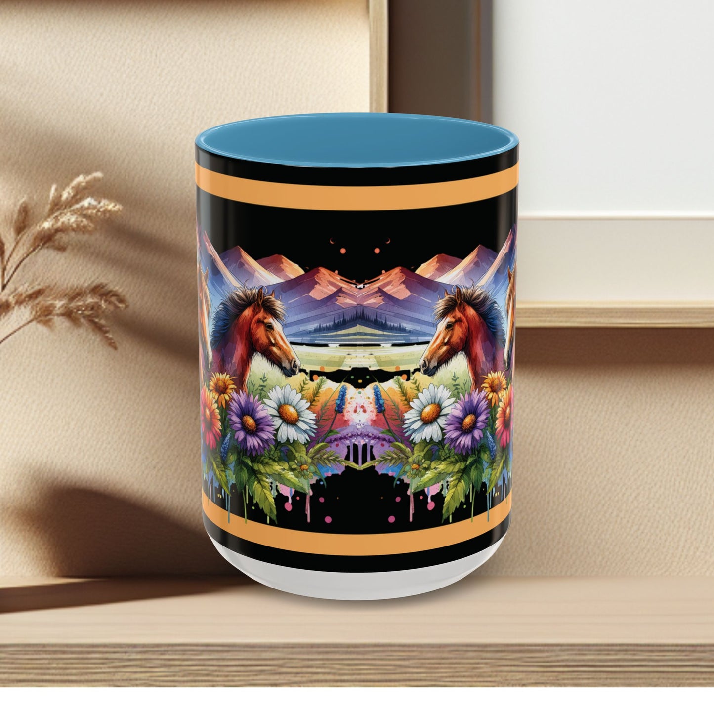 Mug Coffee Wild Horses 11oz 15oz