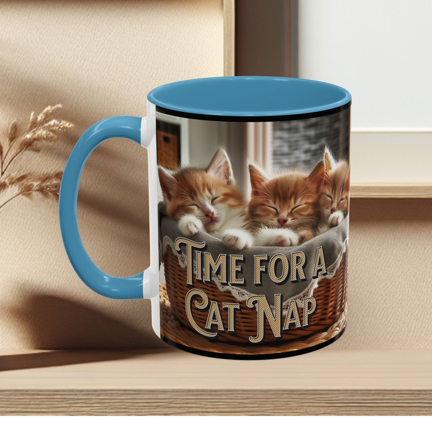 Coffee Mug - Time for a Cat Nap Accent (11, 15oz)