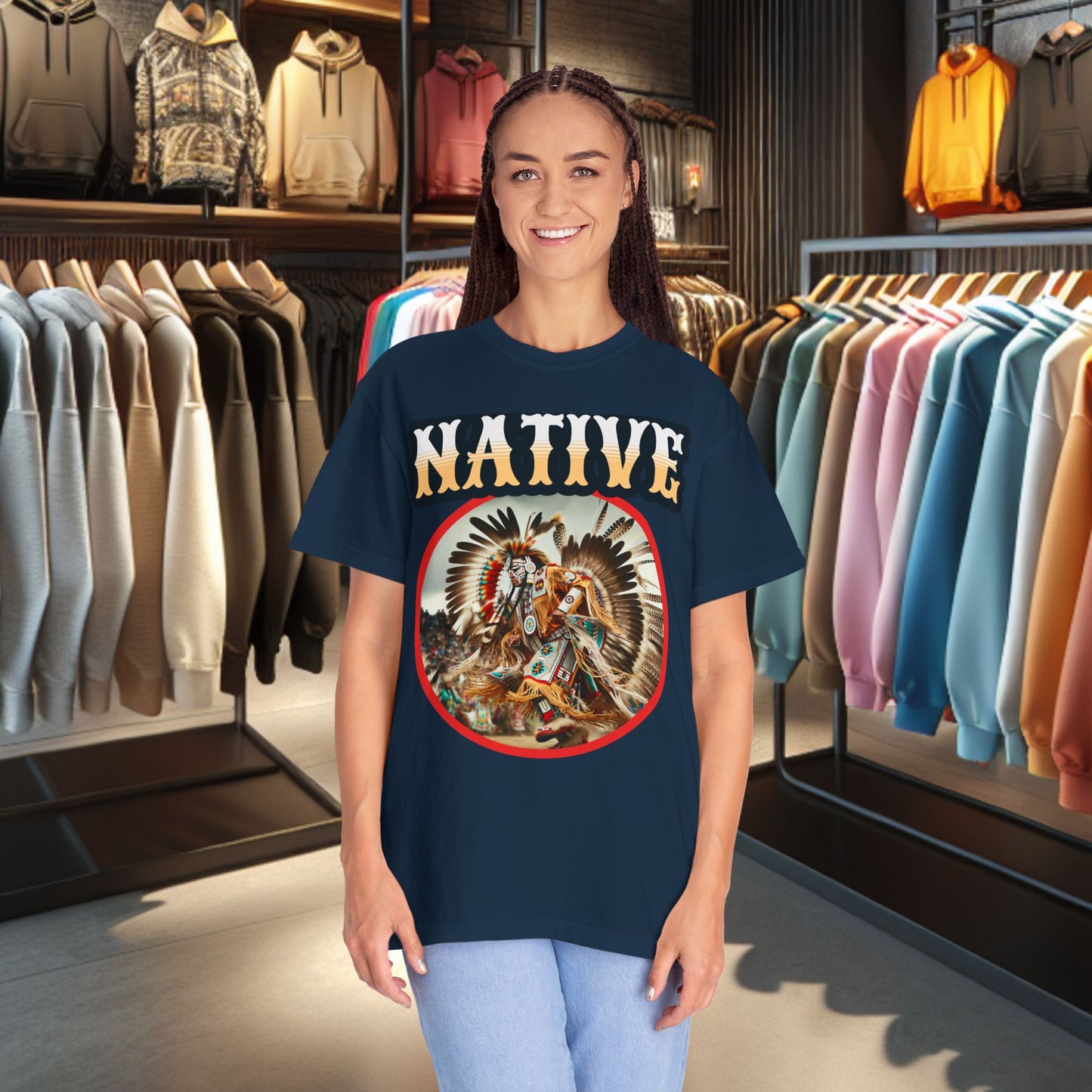 Unisex T-shirt - Native Dancer - Tee Shirt-