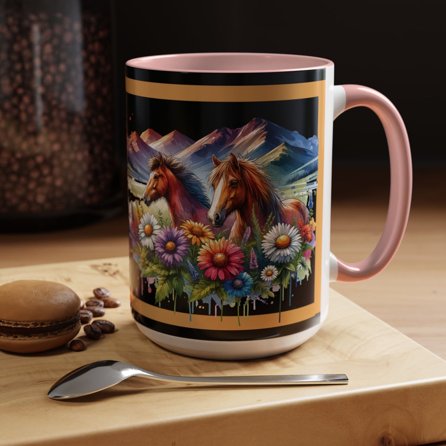 Mug Coffee Wild Horses 11oz 15oz