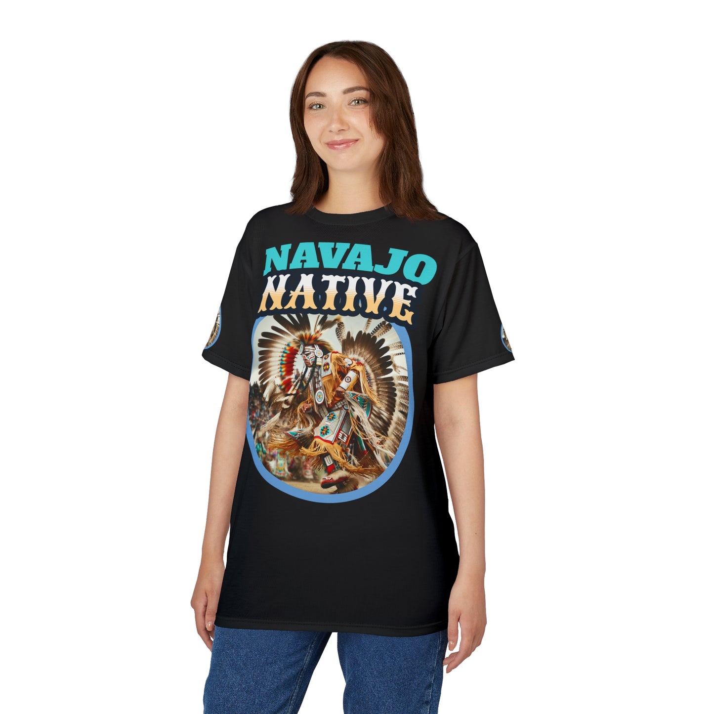 Navajo Native Tee Black