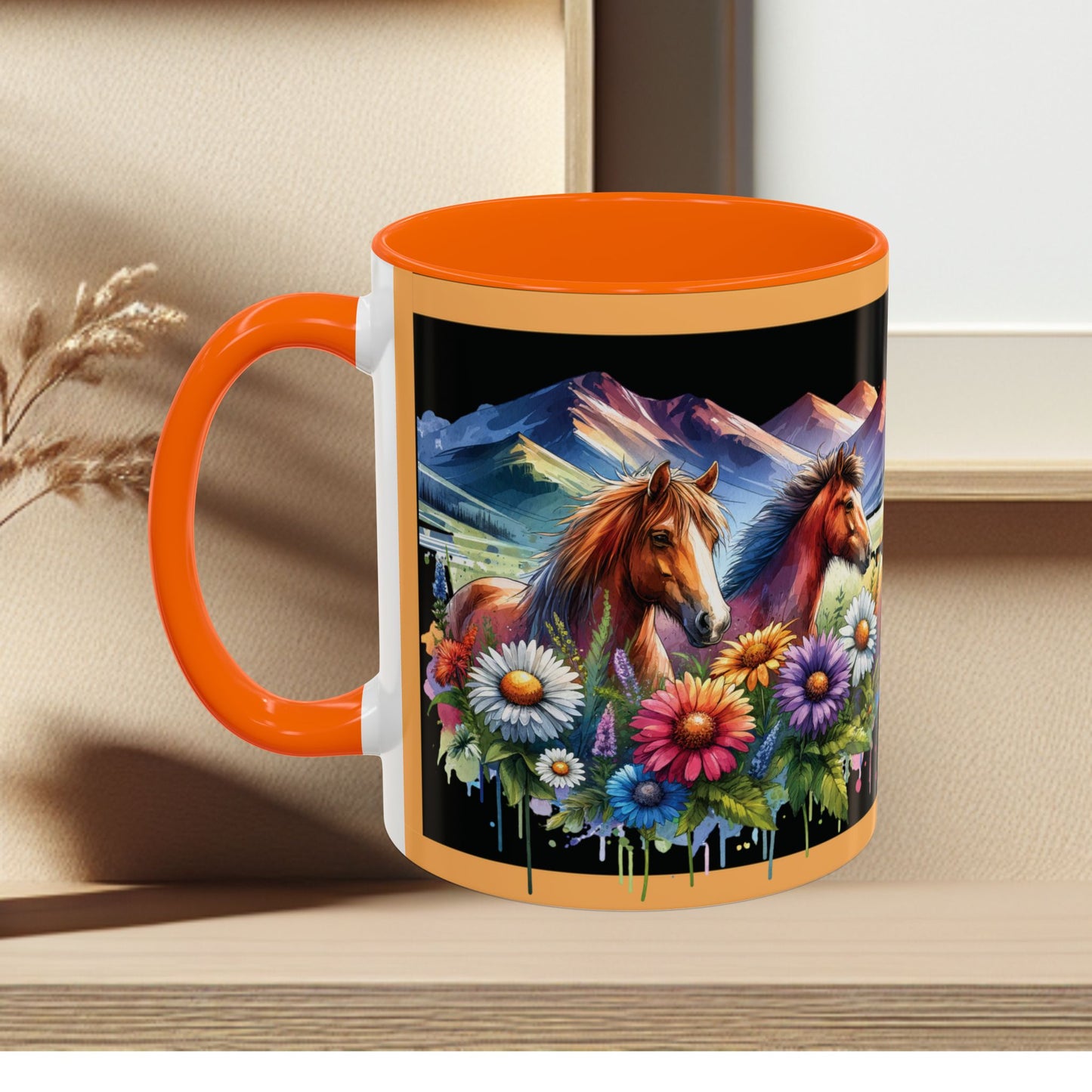 Mug Coffee Wild Horses 11oz 15oz