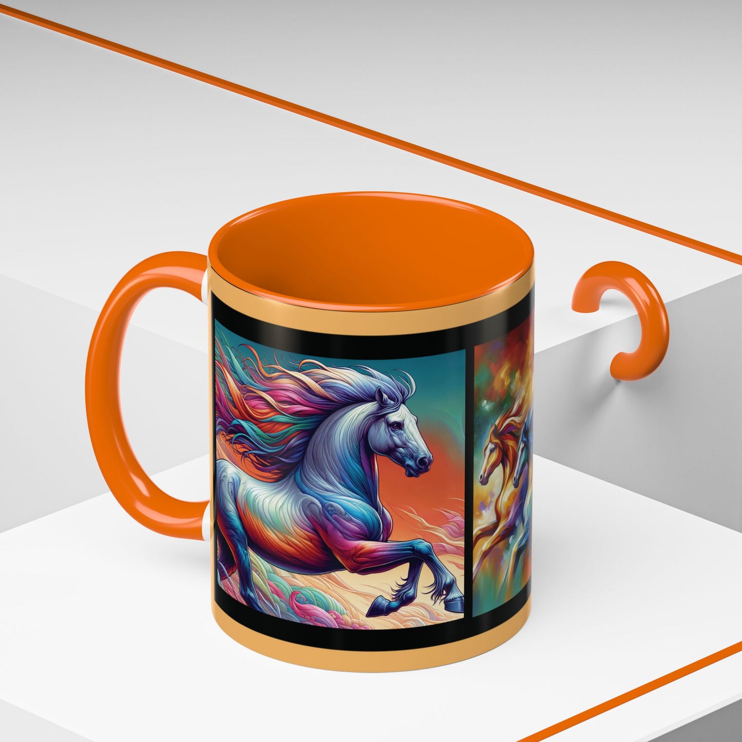 Coffee Mug Cloud Horses 11oz, 15oz