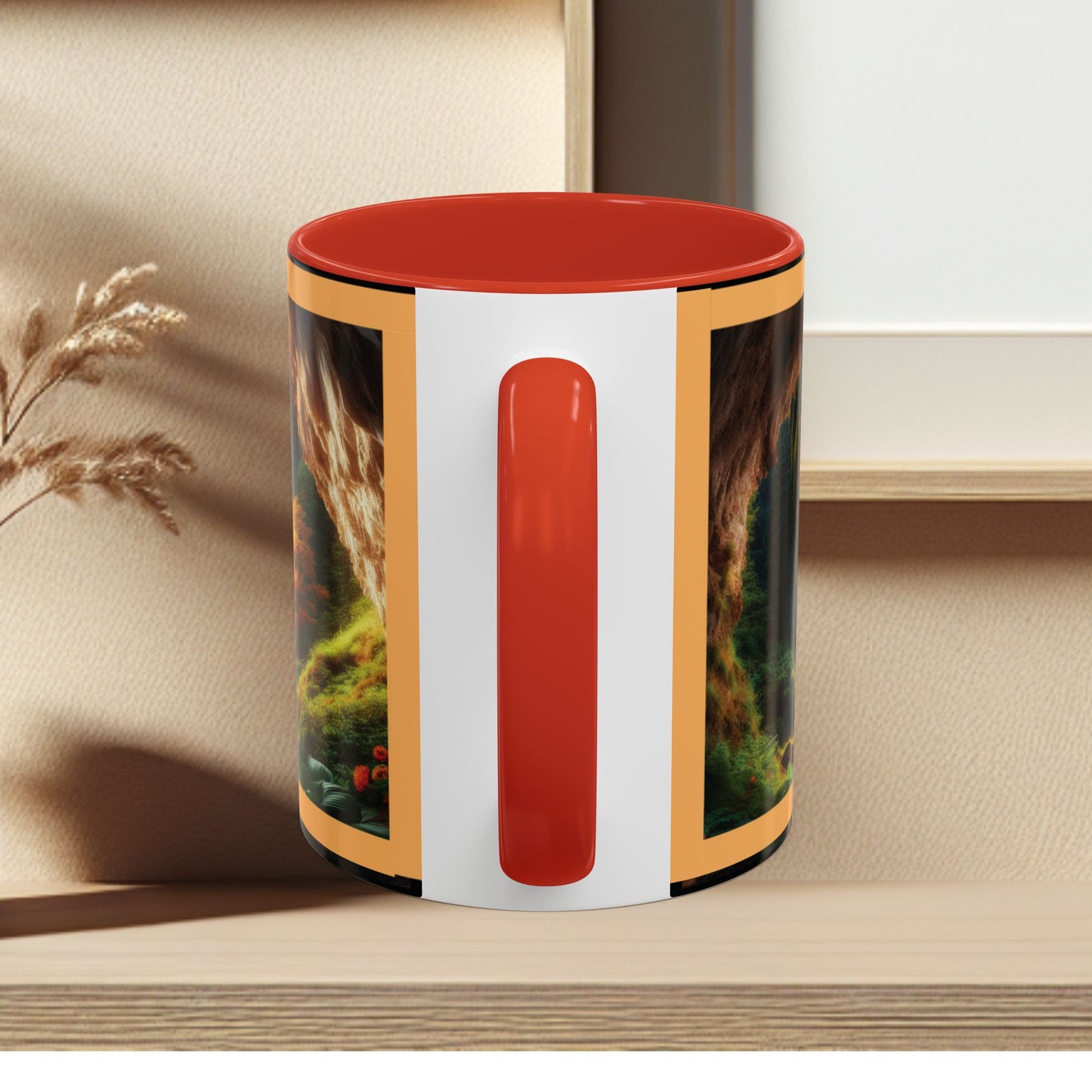 Mug: By the River-Accent Coffee Mug (11oz, 15oz)