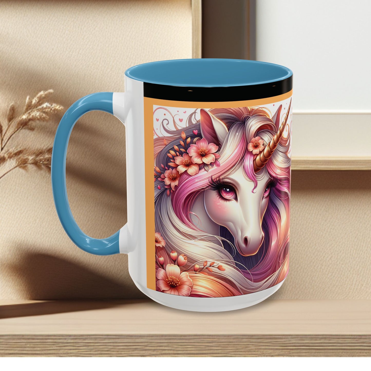Mug Coffee Unicorns Night and Day - 11oz, 15oz