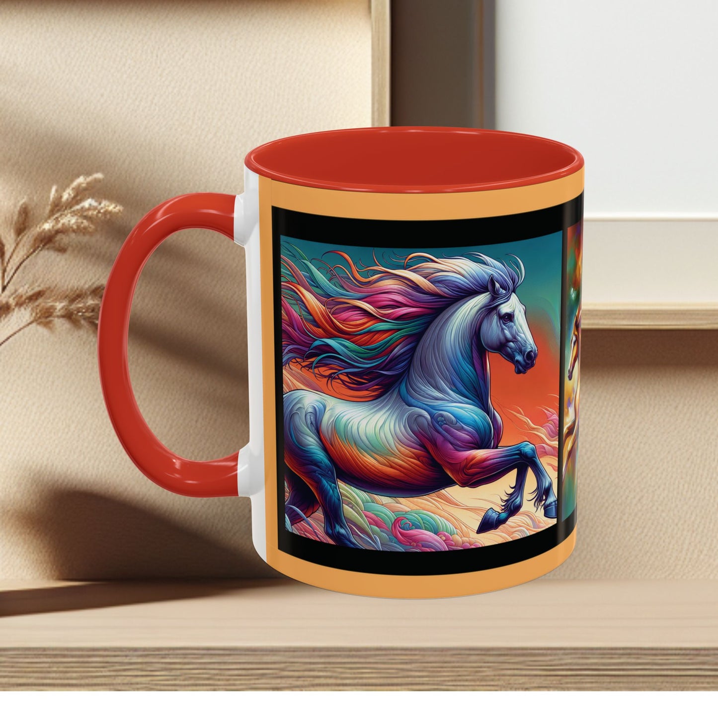 Coffee Mug Cloud Horses 11oz, 15oz