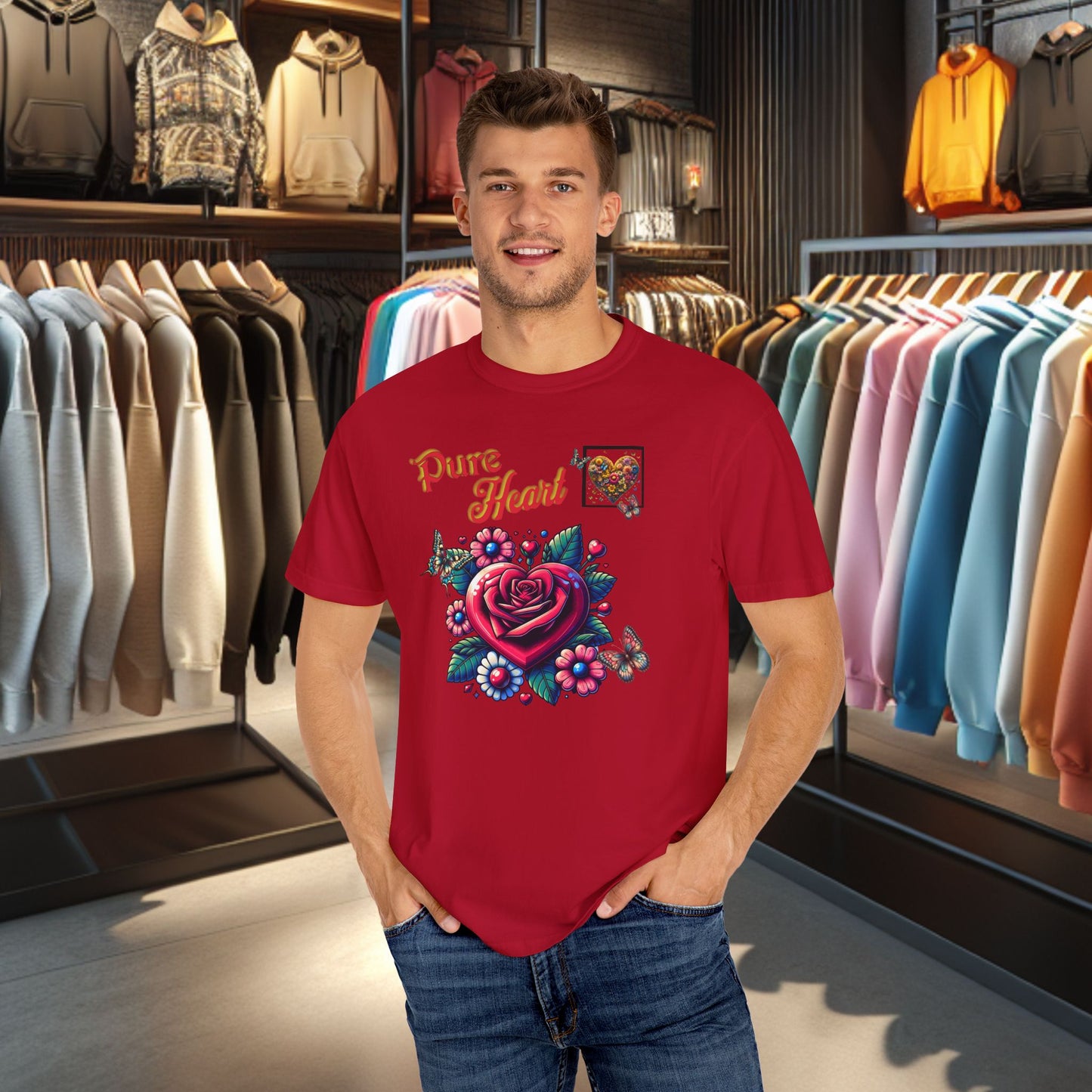 Pure Heart Unisex T-Shirt - Valentine’s Day & Everyday Love