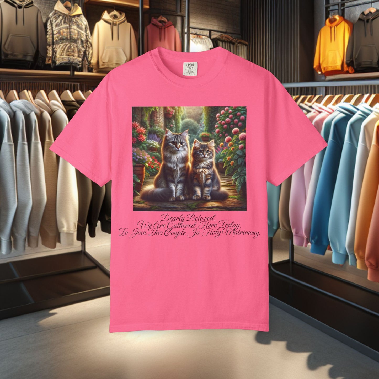 Cat Wedding T-shirt