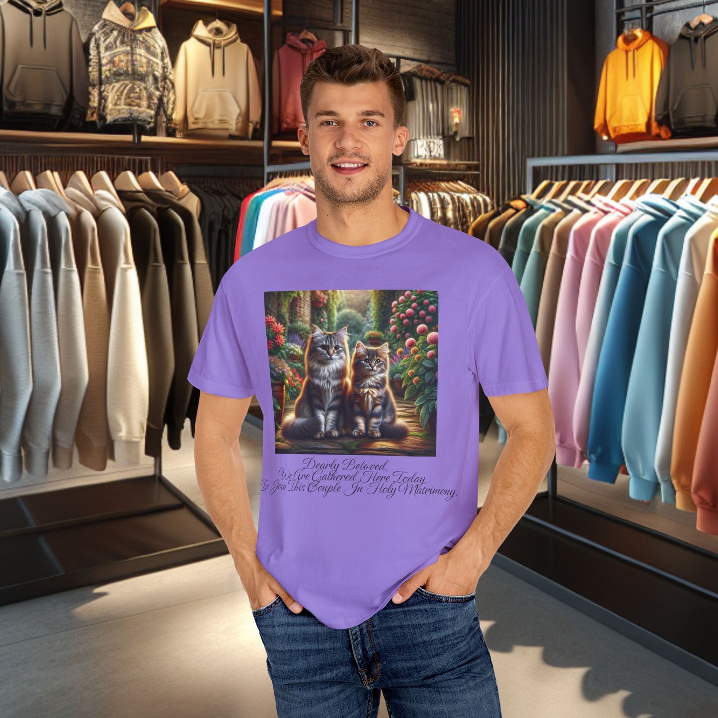 Cat Wedding T-shirt