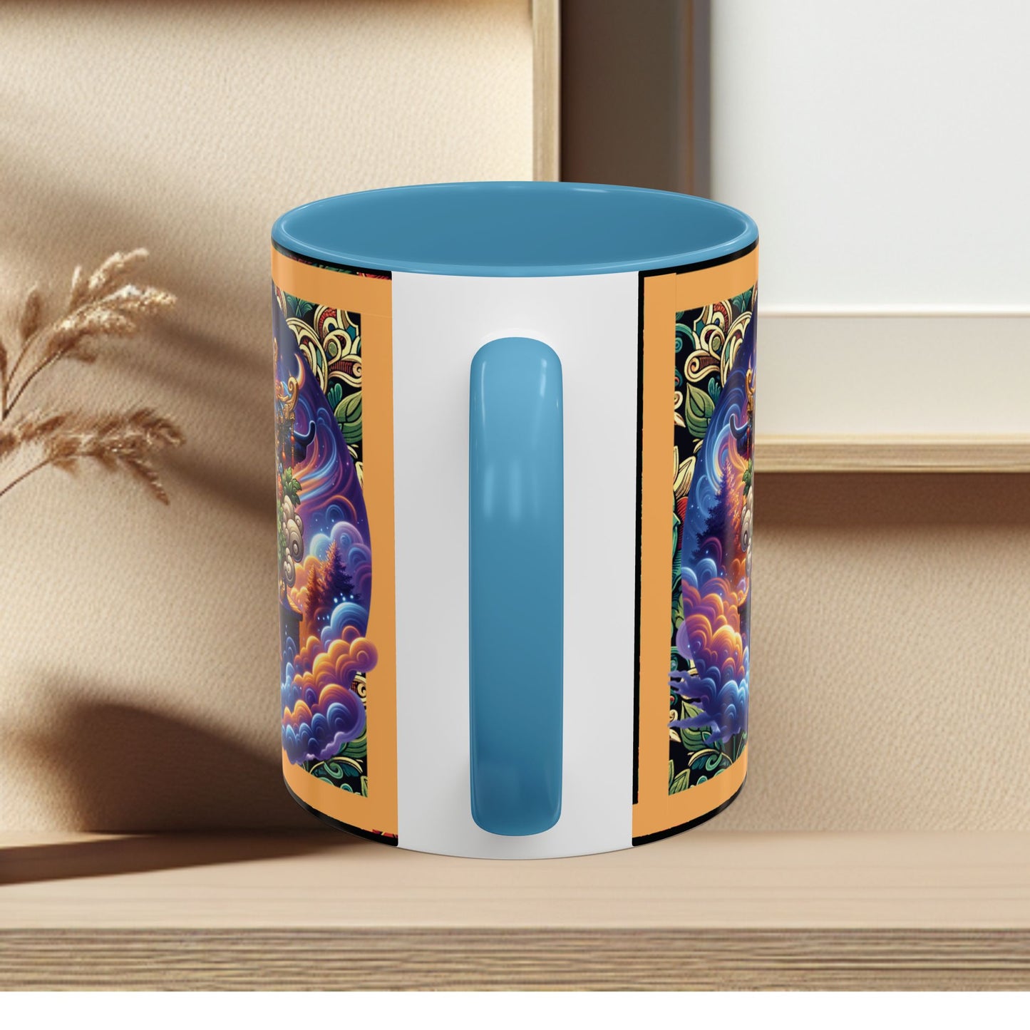 Mug Mystic Temple Rose Coffee Mug 11oz 15oz