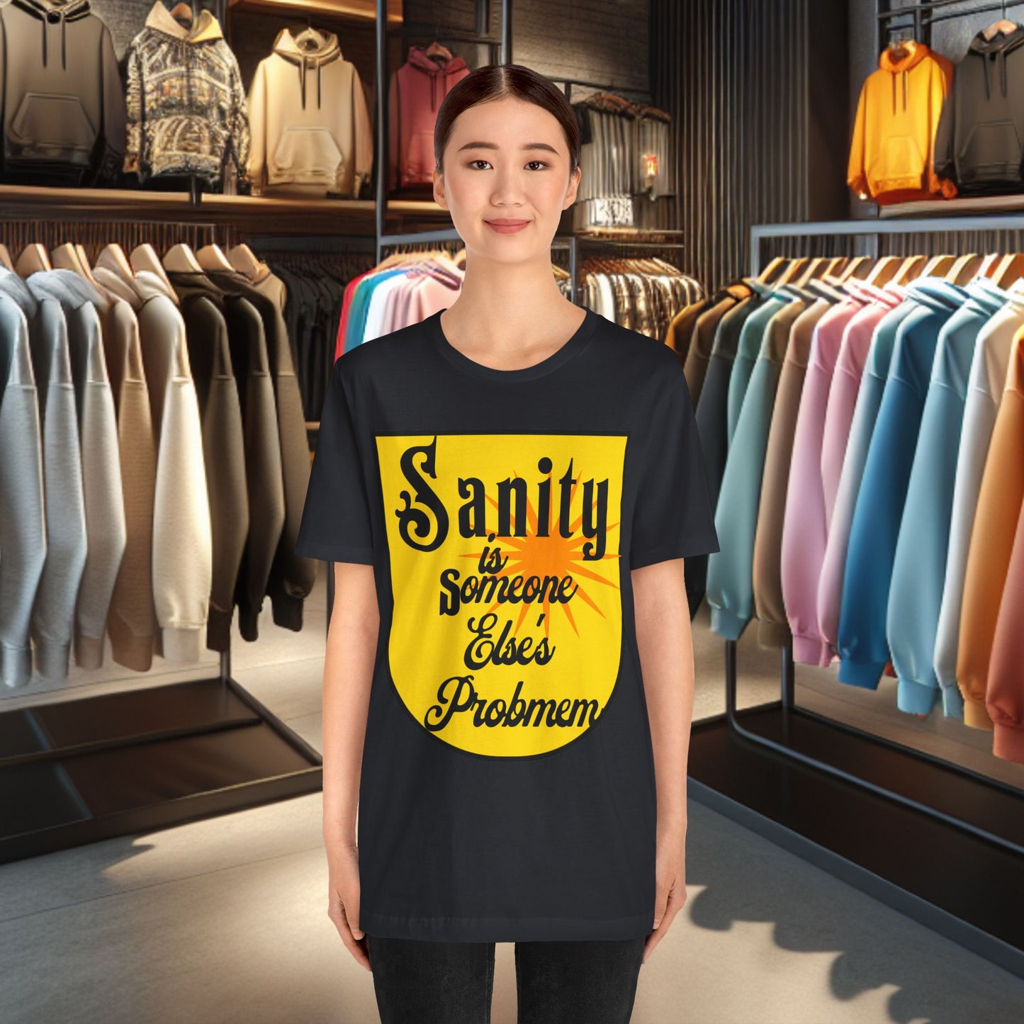 Funny Sanity Unisex Tee