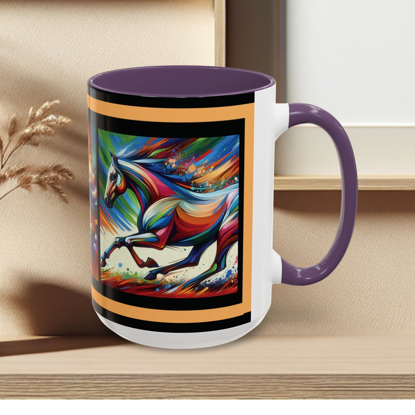 Coffee Mug Cloud Horses 11oz, 15oz
