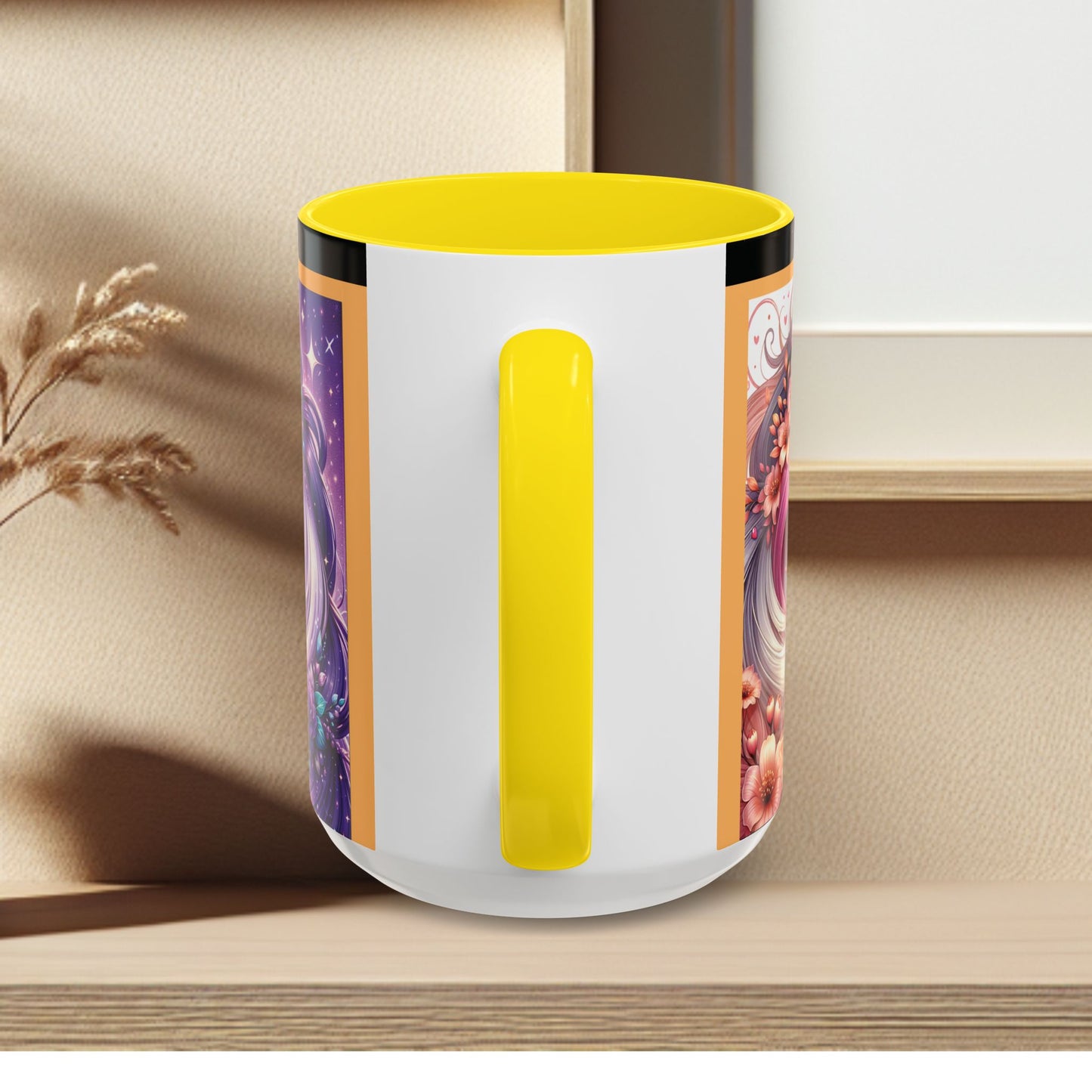Mug Coffee Unicorns Night and Day - 11oz, 15oz