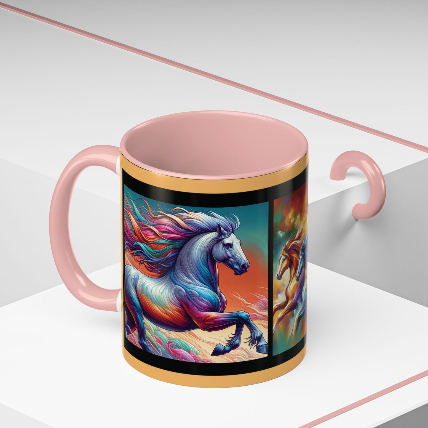 Coffee Mug Cloud Horses 11oz, 15oz