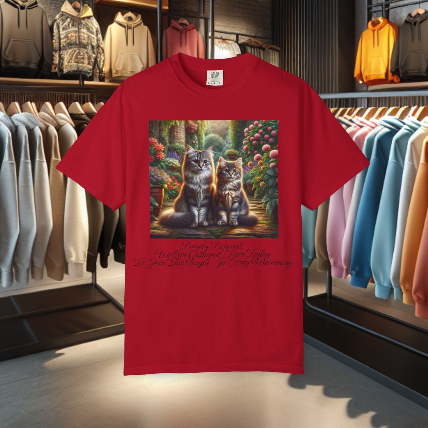 Cat Wedding T-shirt