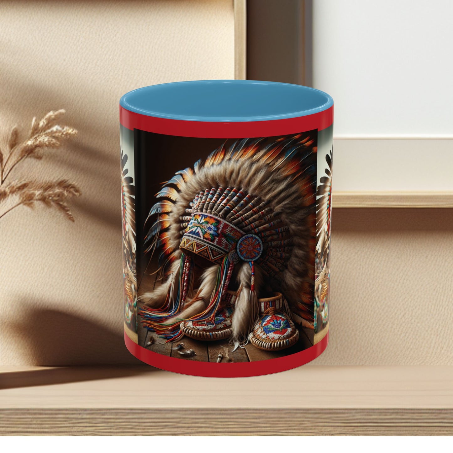 Mug- Native Dancer - Coffee Mug (11 oz, 15 oz) (AOP)