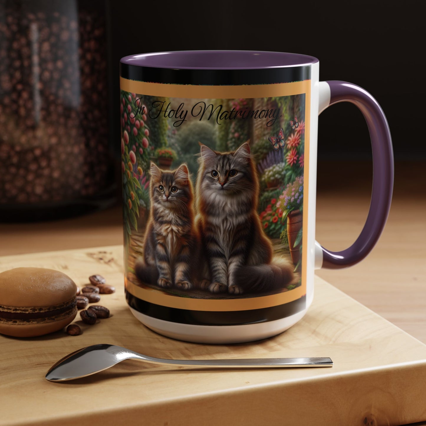 Coffee Mug Cat Wedding