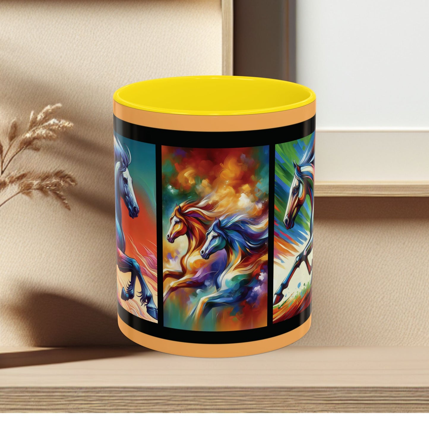 Coffee Mug Cloud Horses 11oz, 15oz