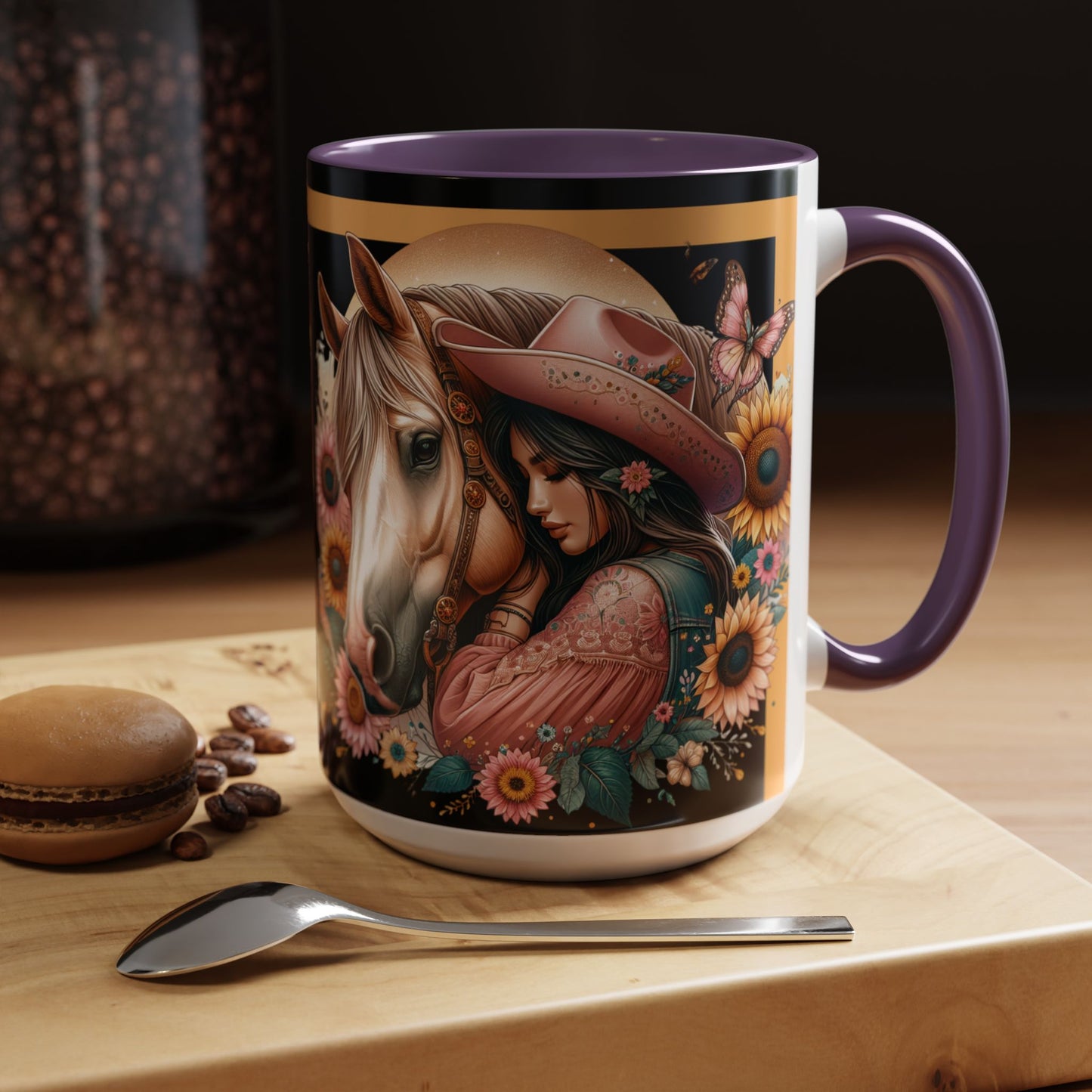 Coffee Mug Cowgirls and they're Horses