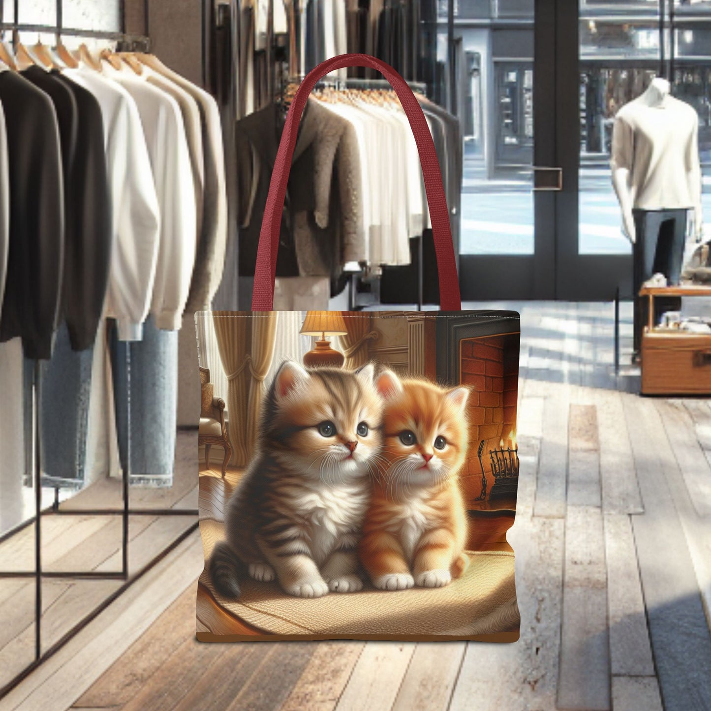 Tote Bag - Kittens - Tote Bag (AOP)