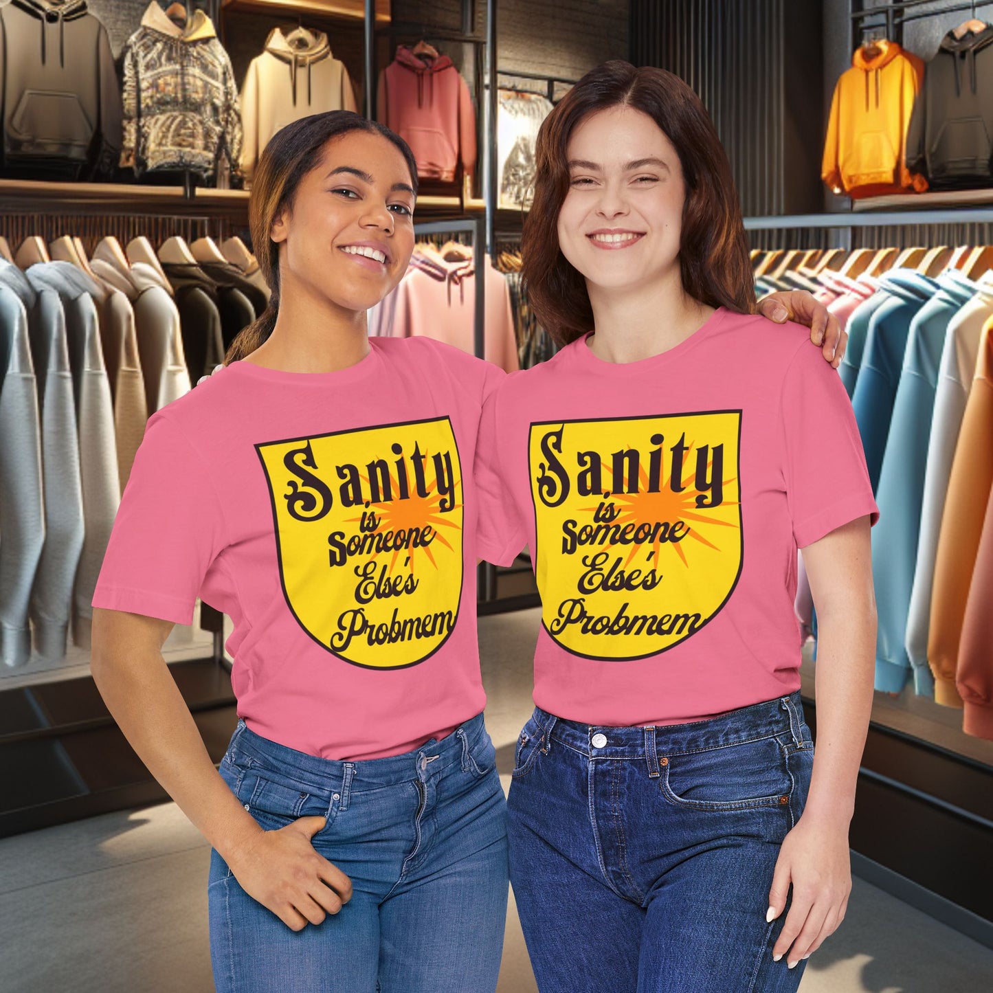 Funny Sanity Unisex Tee