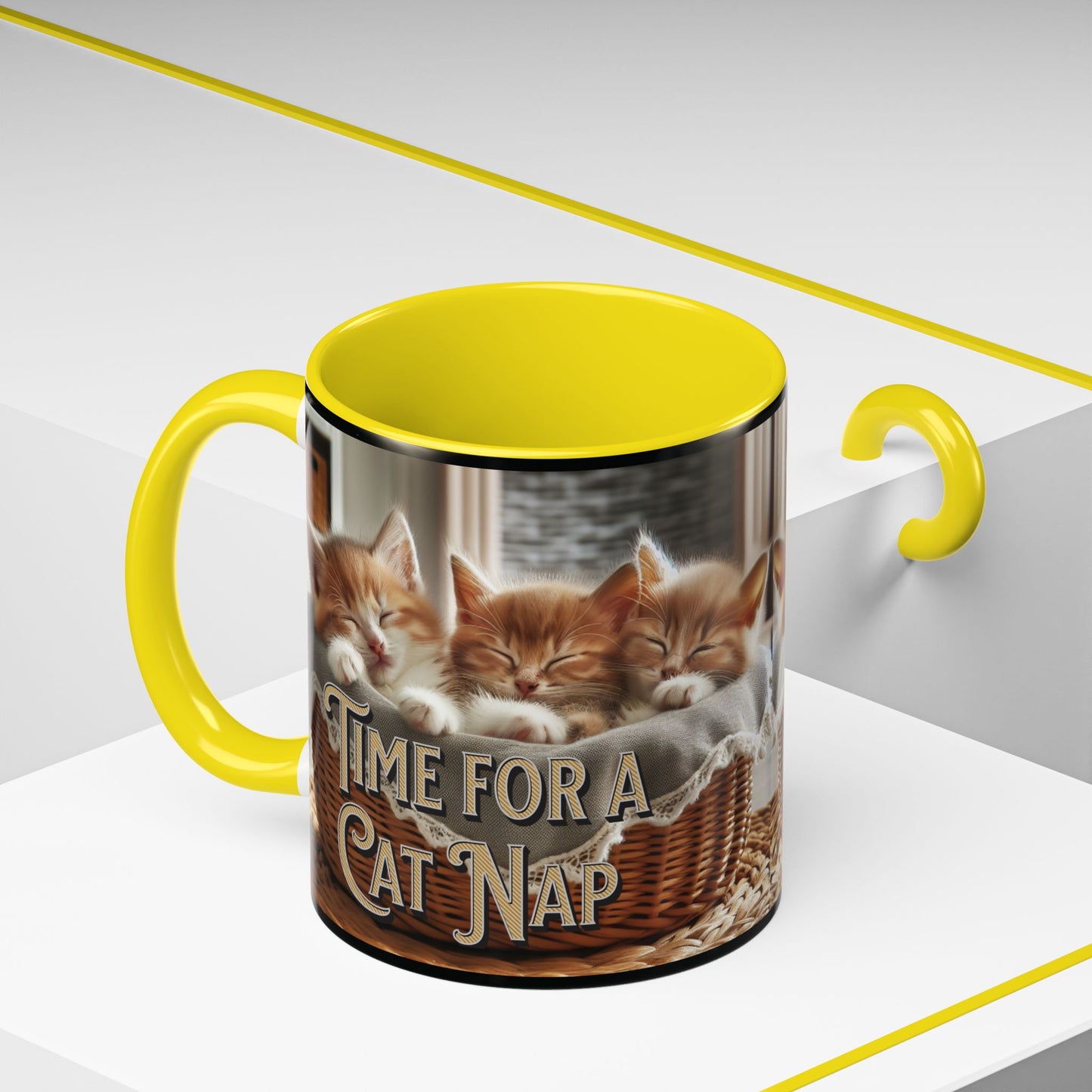 Coffee Mug - Time for a Cat Nap Accent (11, 15oz)