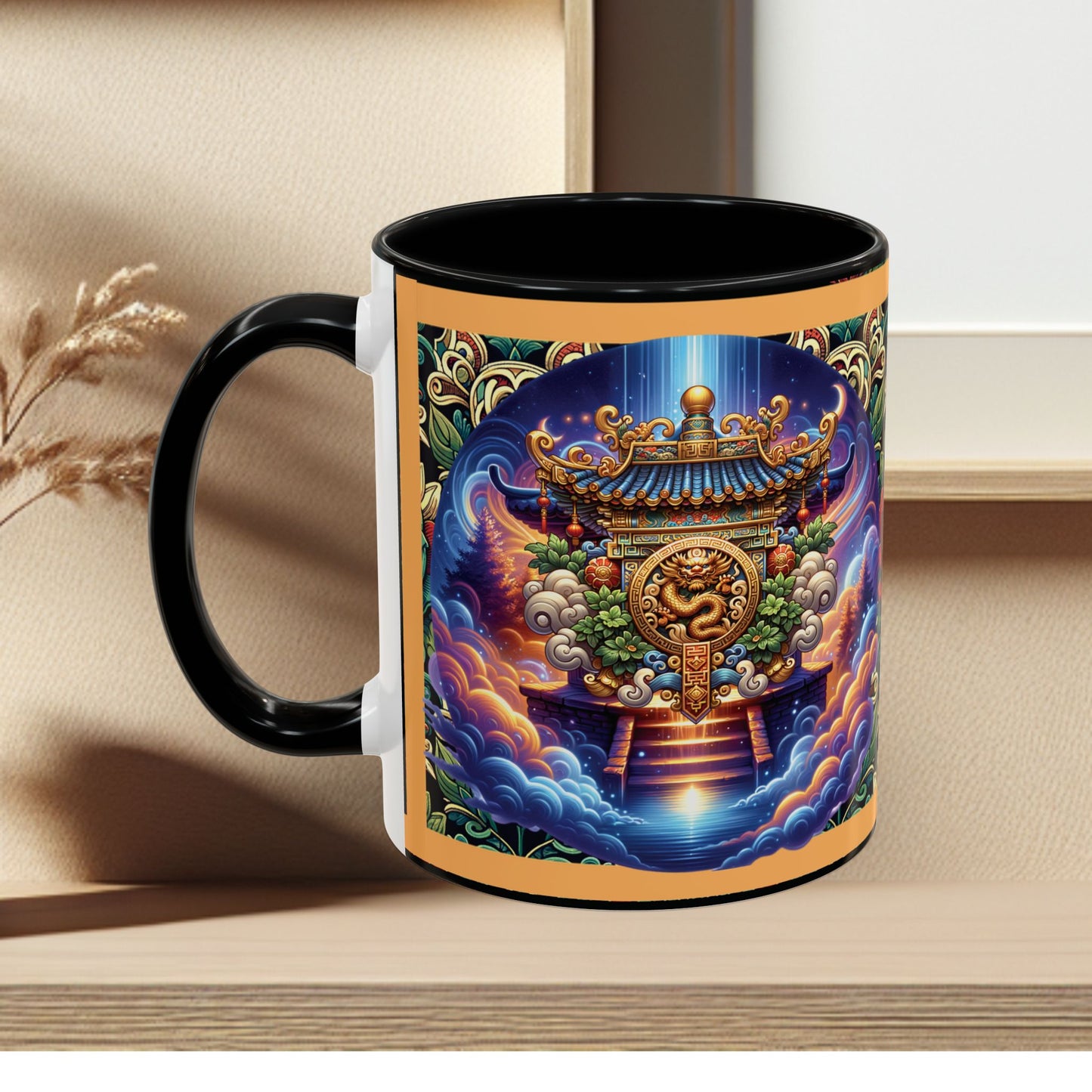 Mug Mystic Temple Rose Coffee Mug 11oz 15oz