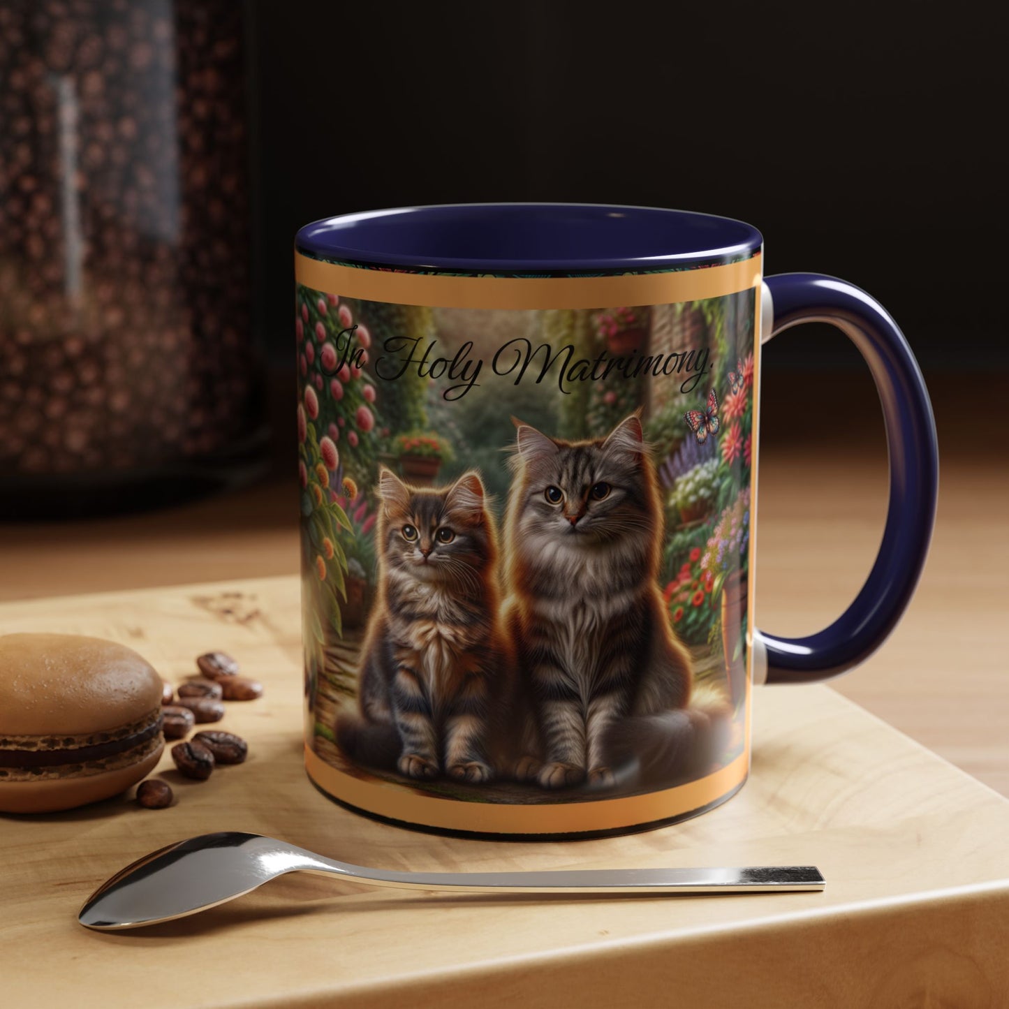 Coffee Mug Cat Wedding