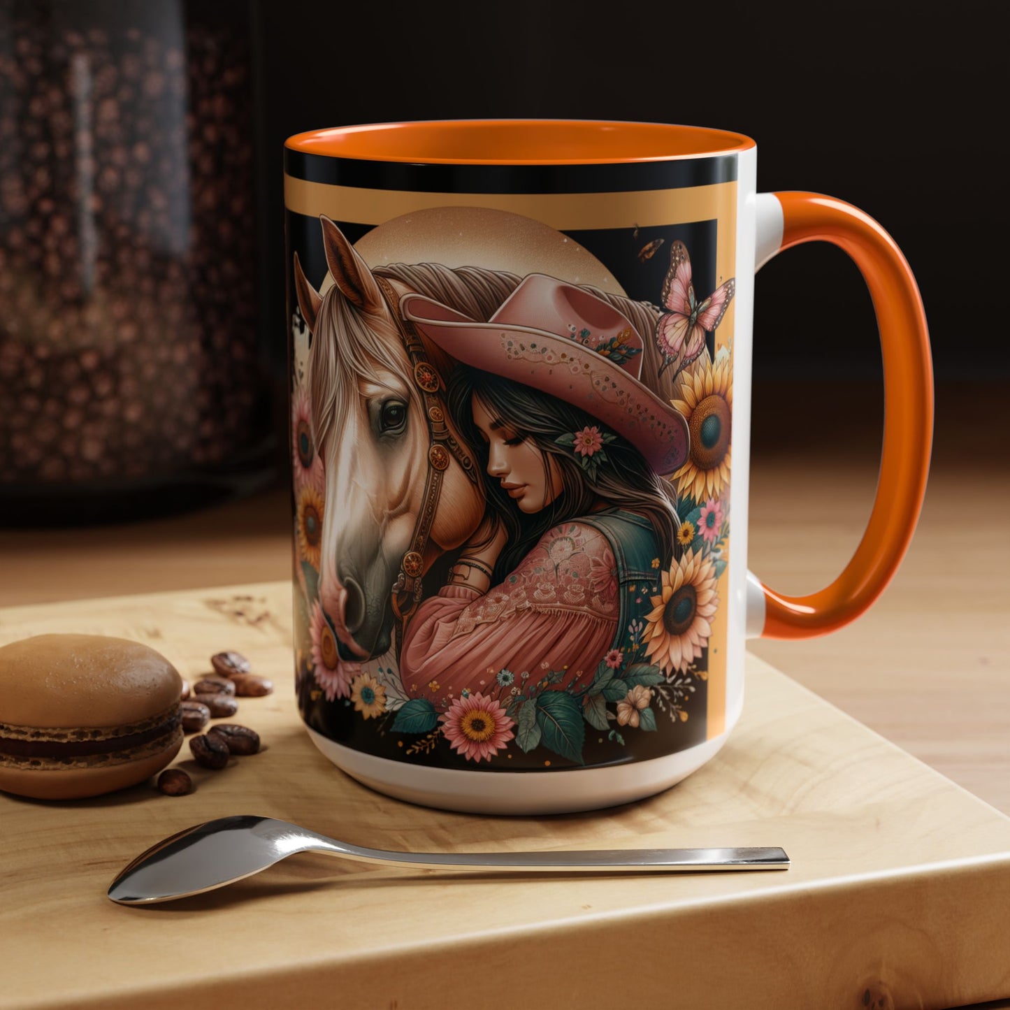 Coffee Mug Cowgirls and they're Horses