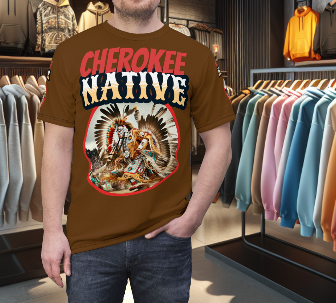 Cherokee Native Tee Black