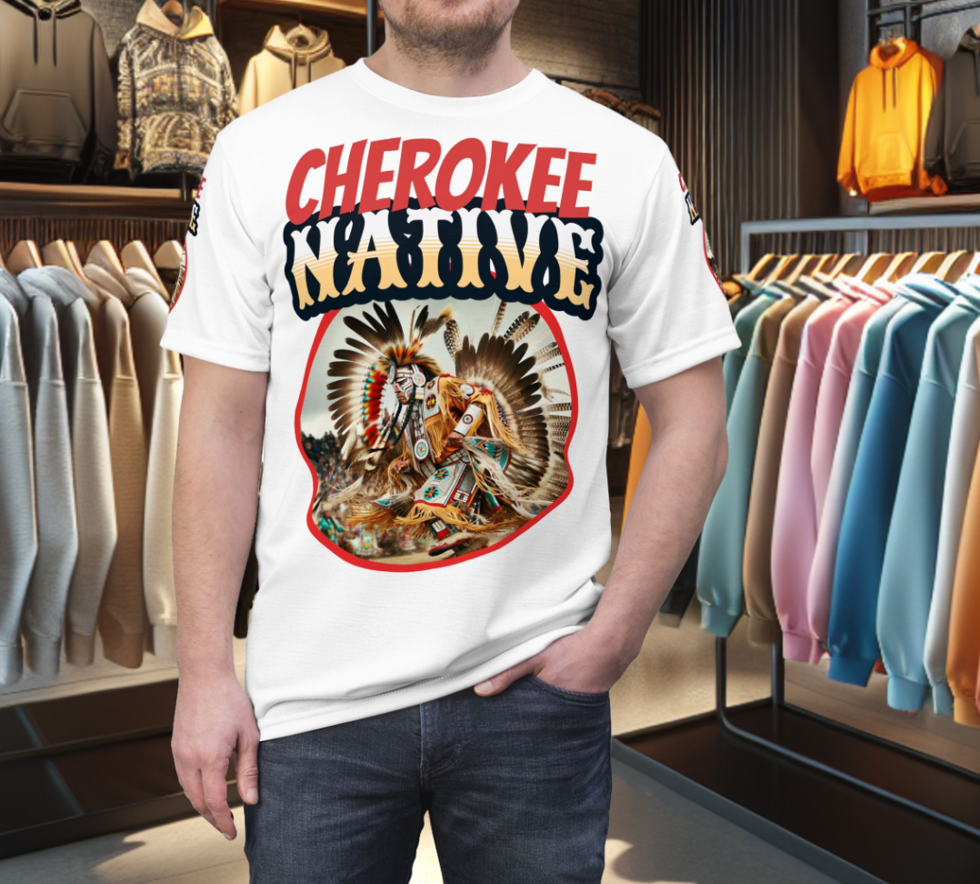 Cherokee Native Tee Black