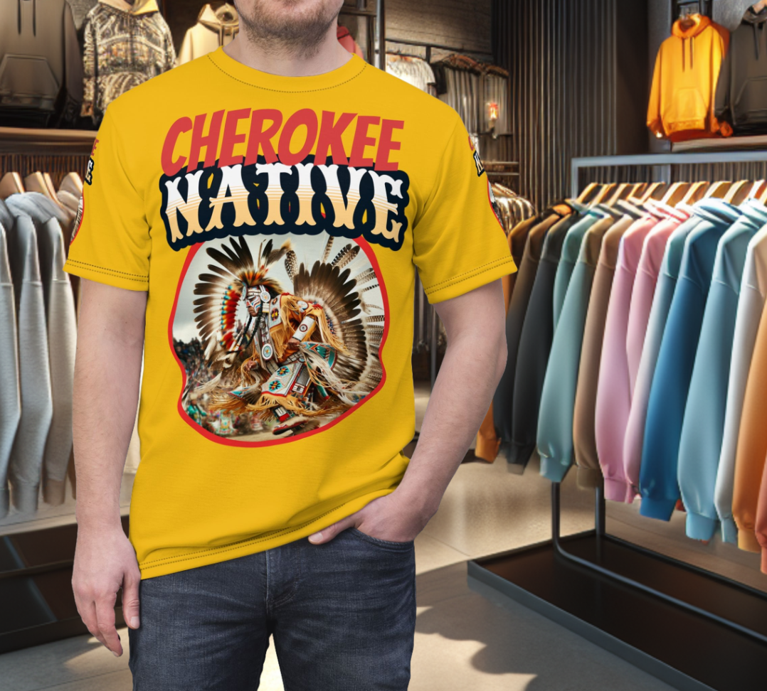 Cherokee Native Tee Black