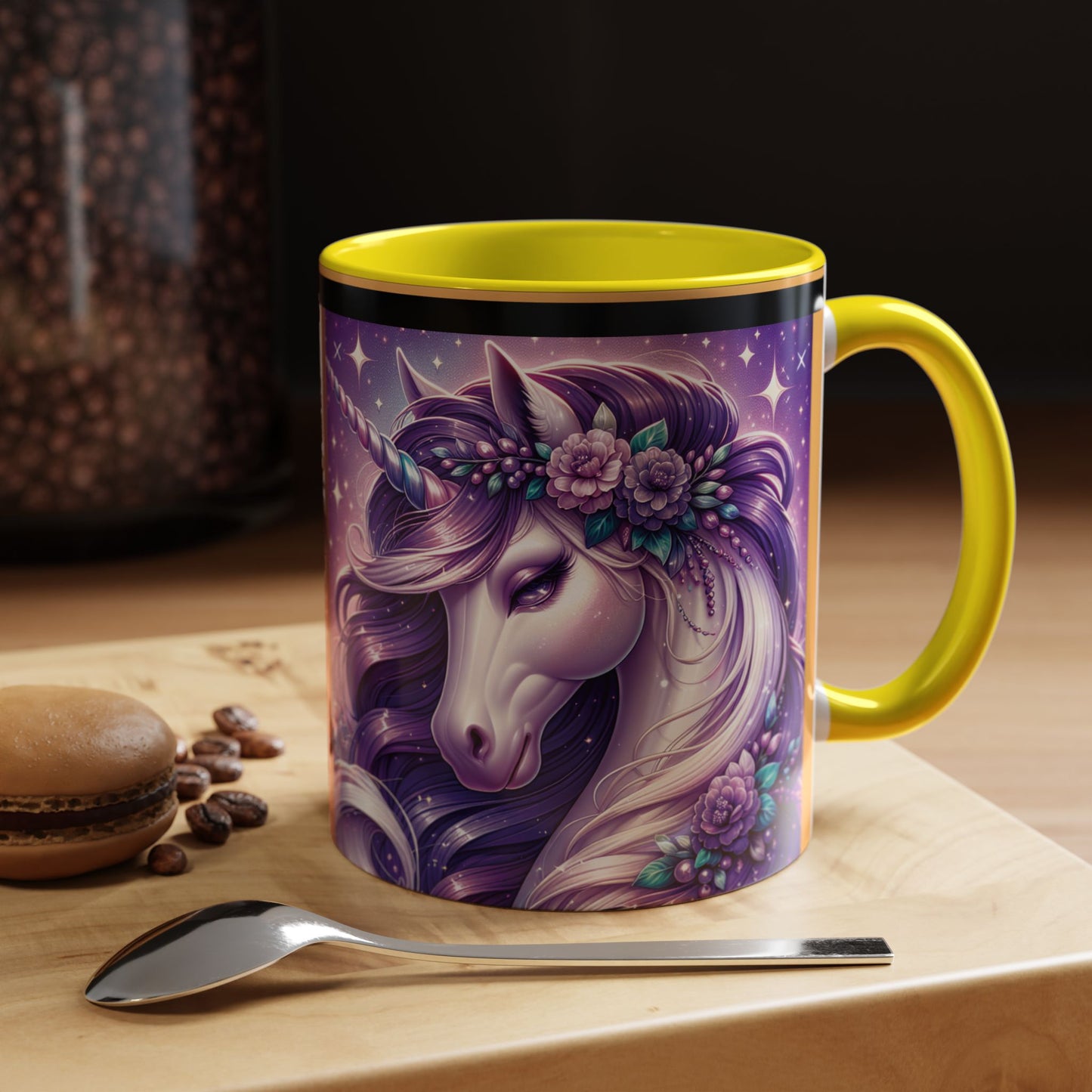 Mug Coffee Unicorns Night and Day - 11oz, 15oz