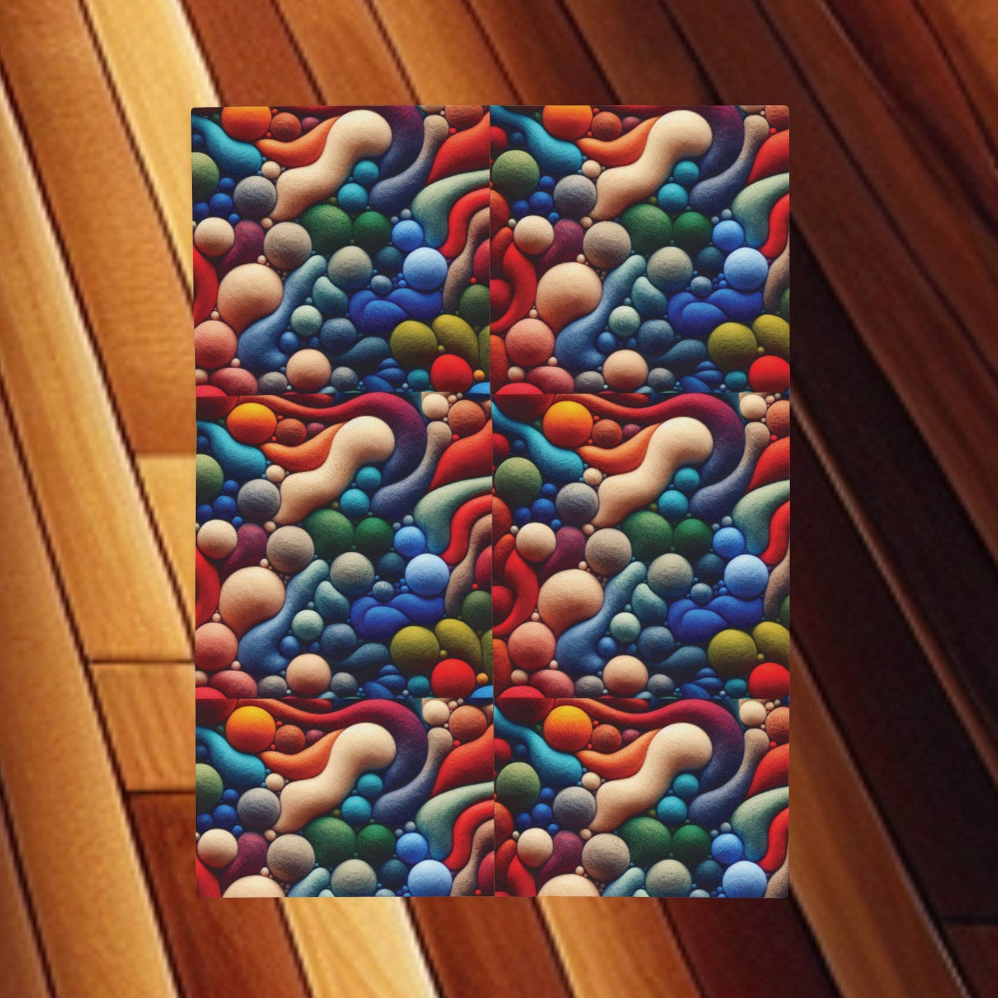 Rising Bubbles Velveteen Plush Blanket — Bubble Throw