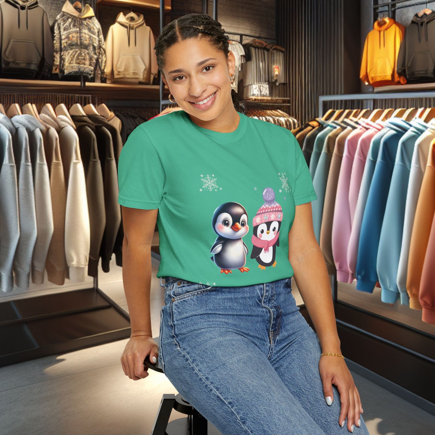 Penguins Festive T-shirt